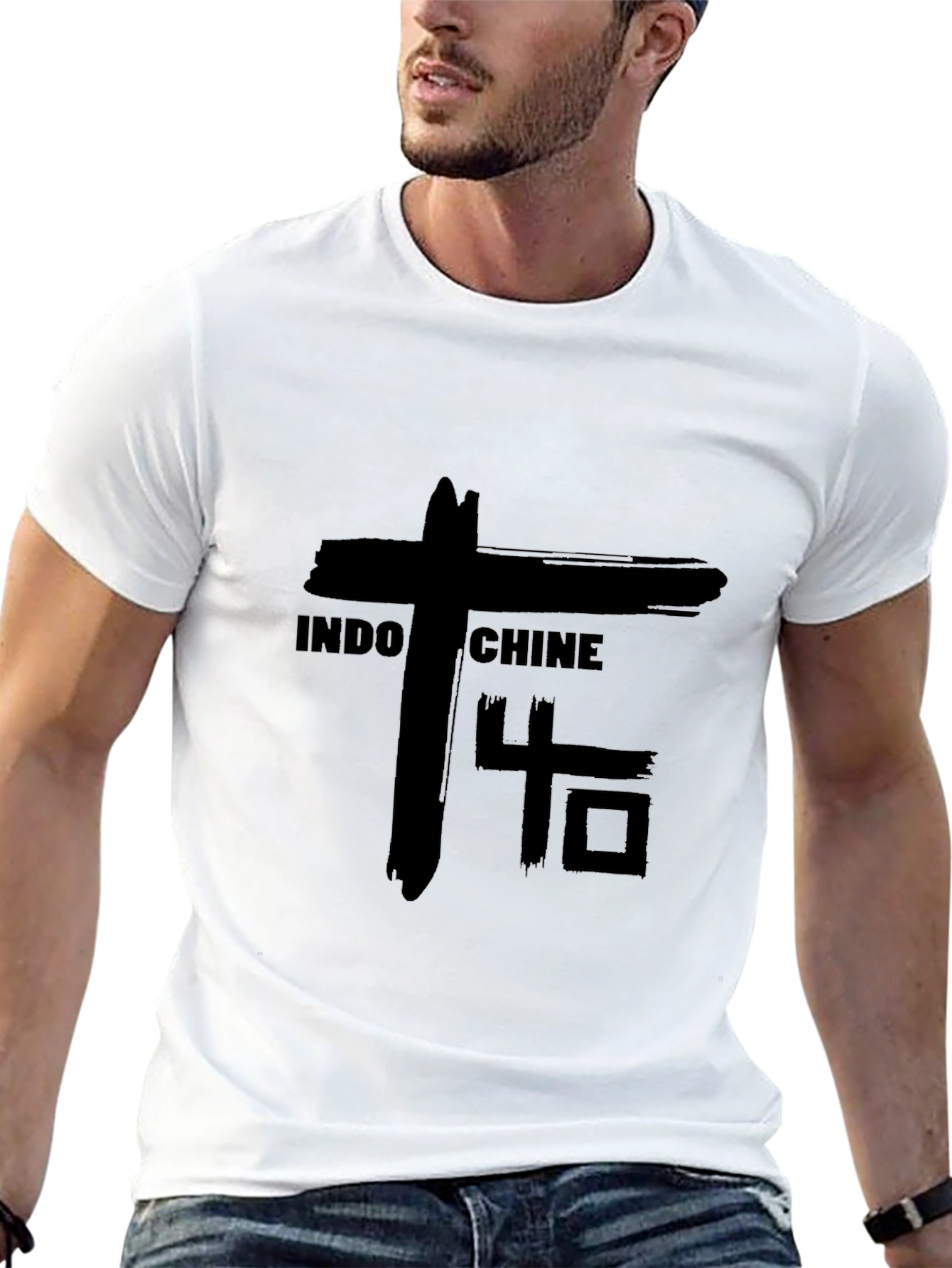 Indochine T-Shirt - Grunge Band Tee
