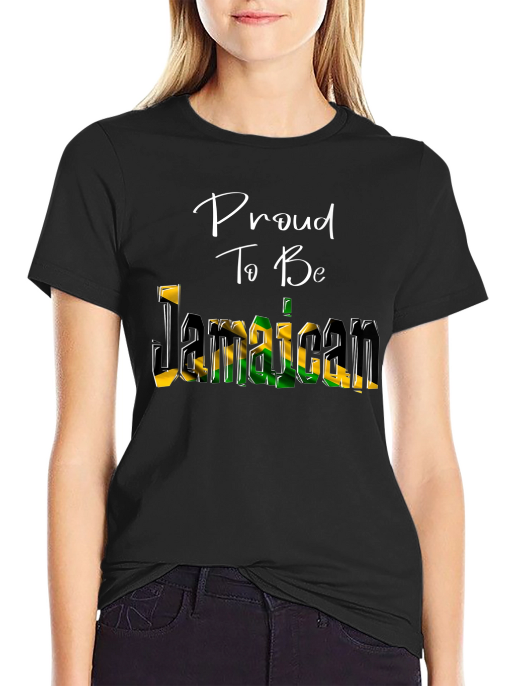 Proud Jamaican Flag T-Shirt