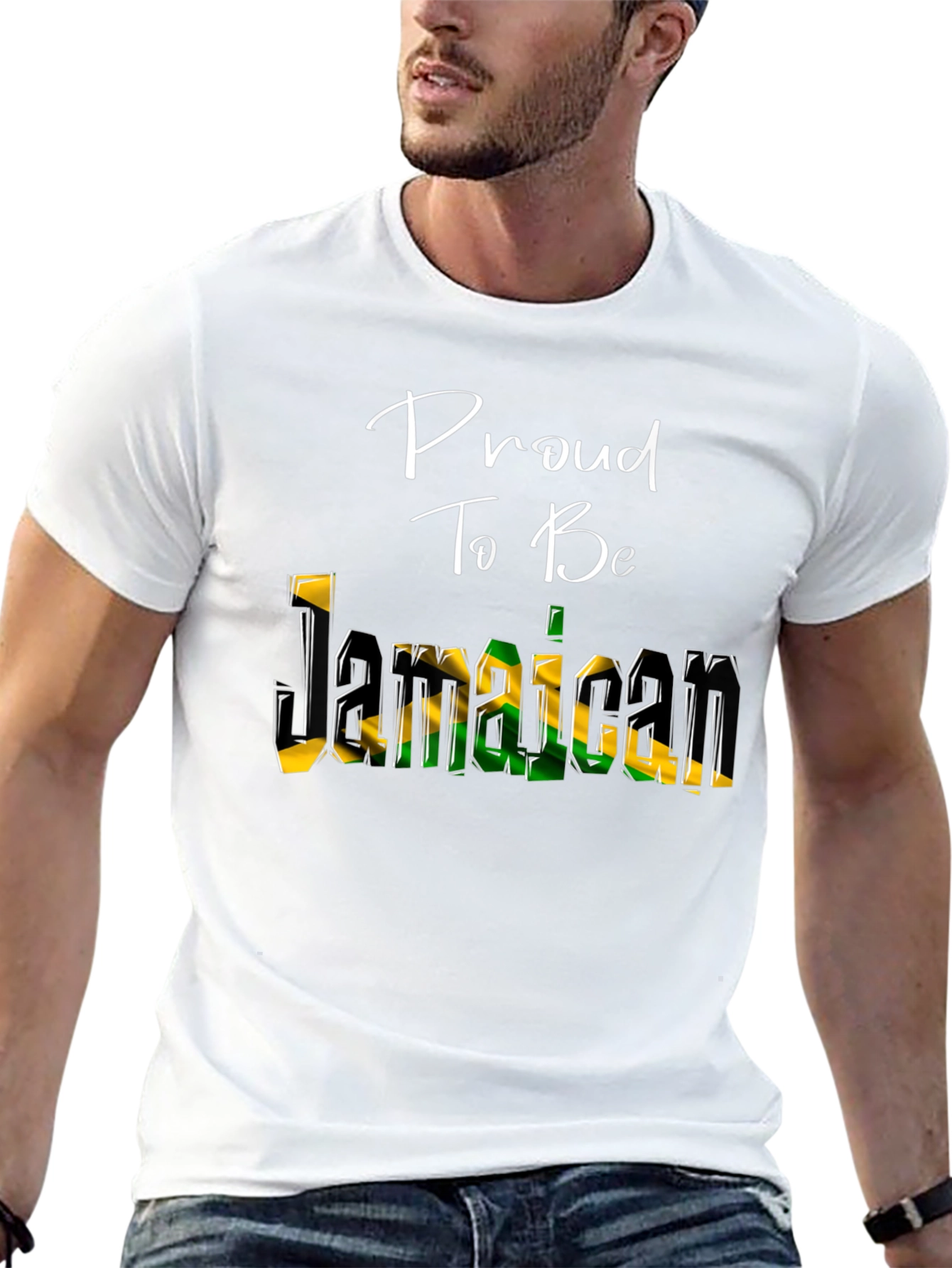 Proud Jamaican Flag T-Shirt