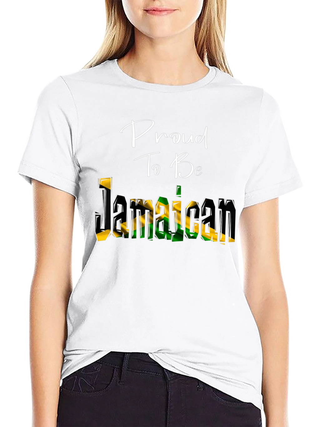 Proud Jamaican Flag T-Shirt