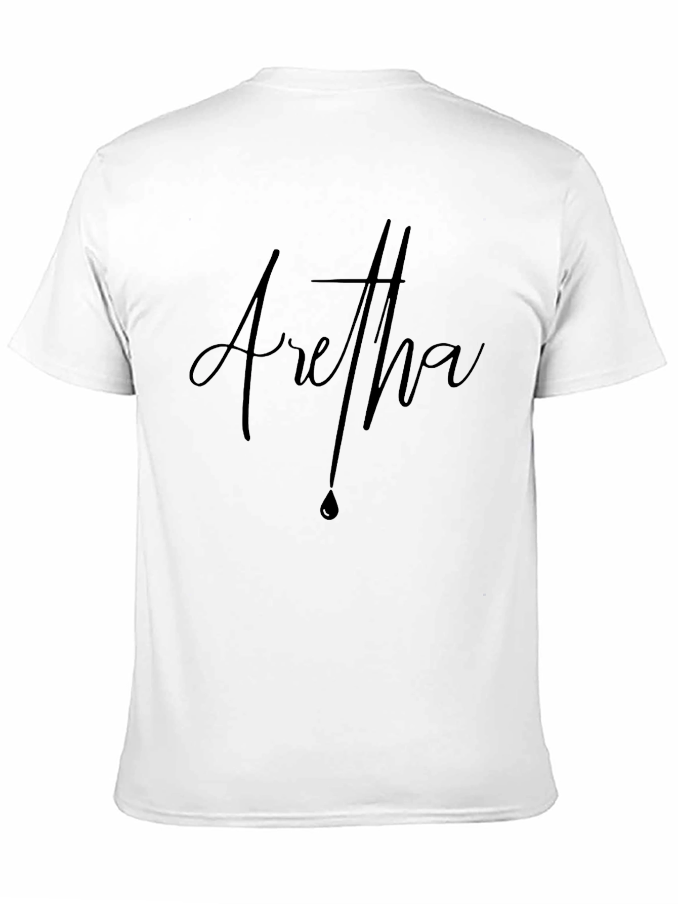Aretha Graphic T-Shirt - Classic Black Tee
