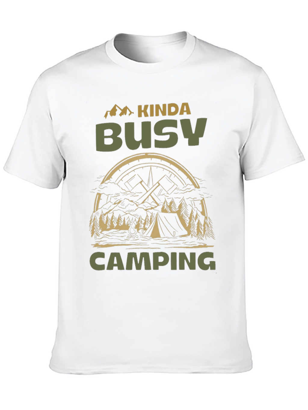 Kinda Busy Camping T-Shirt