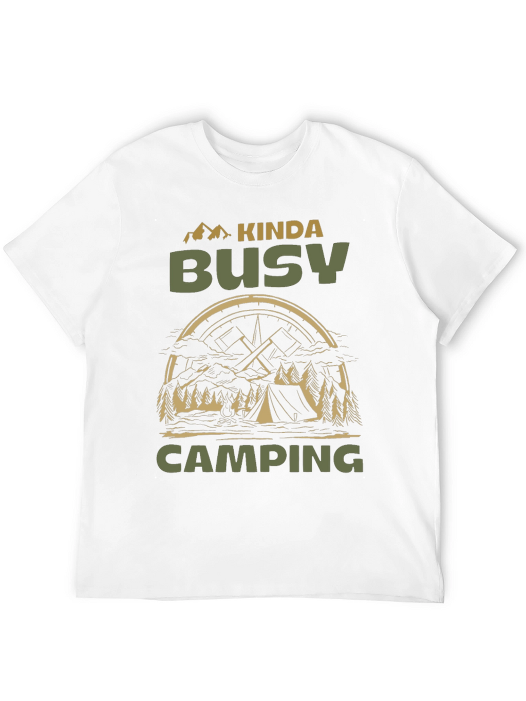 Kinda Busy Camping T-Shirt