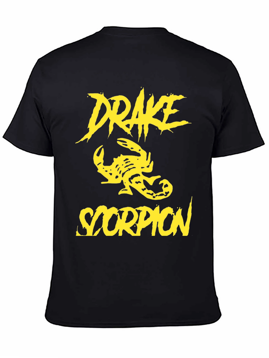 Drake Scorpion Graphic T-Shirt Black