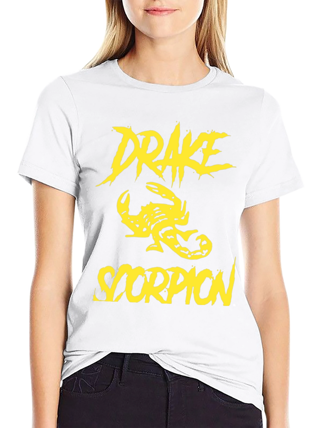 Drake Scorpion Graphic T-Shirt Black