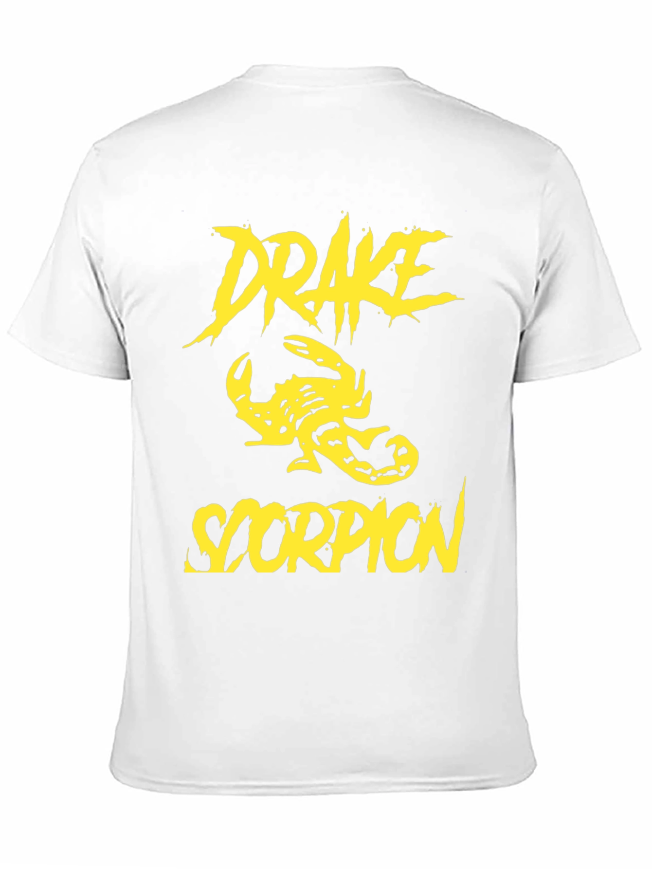 Drake Scorpion Graphic T-Shirt Black