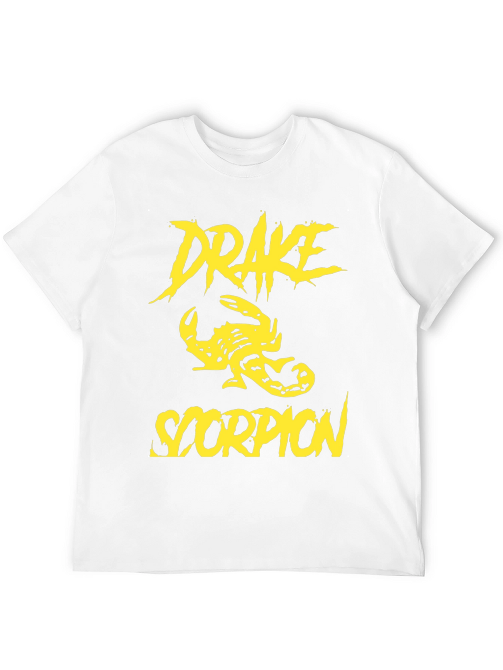 Drake Scorpion Graphic T-Shirt Black