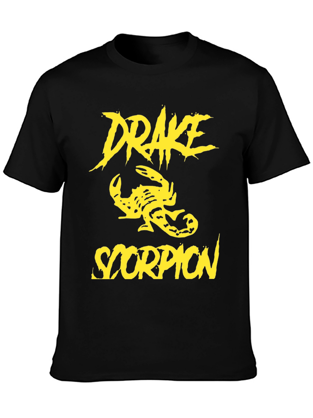 Drake Scorpion Graphic T-Shirt Black