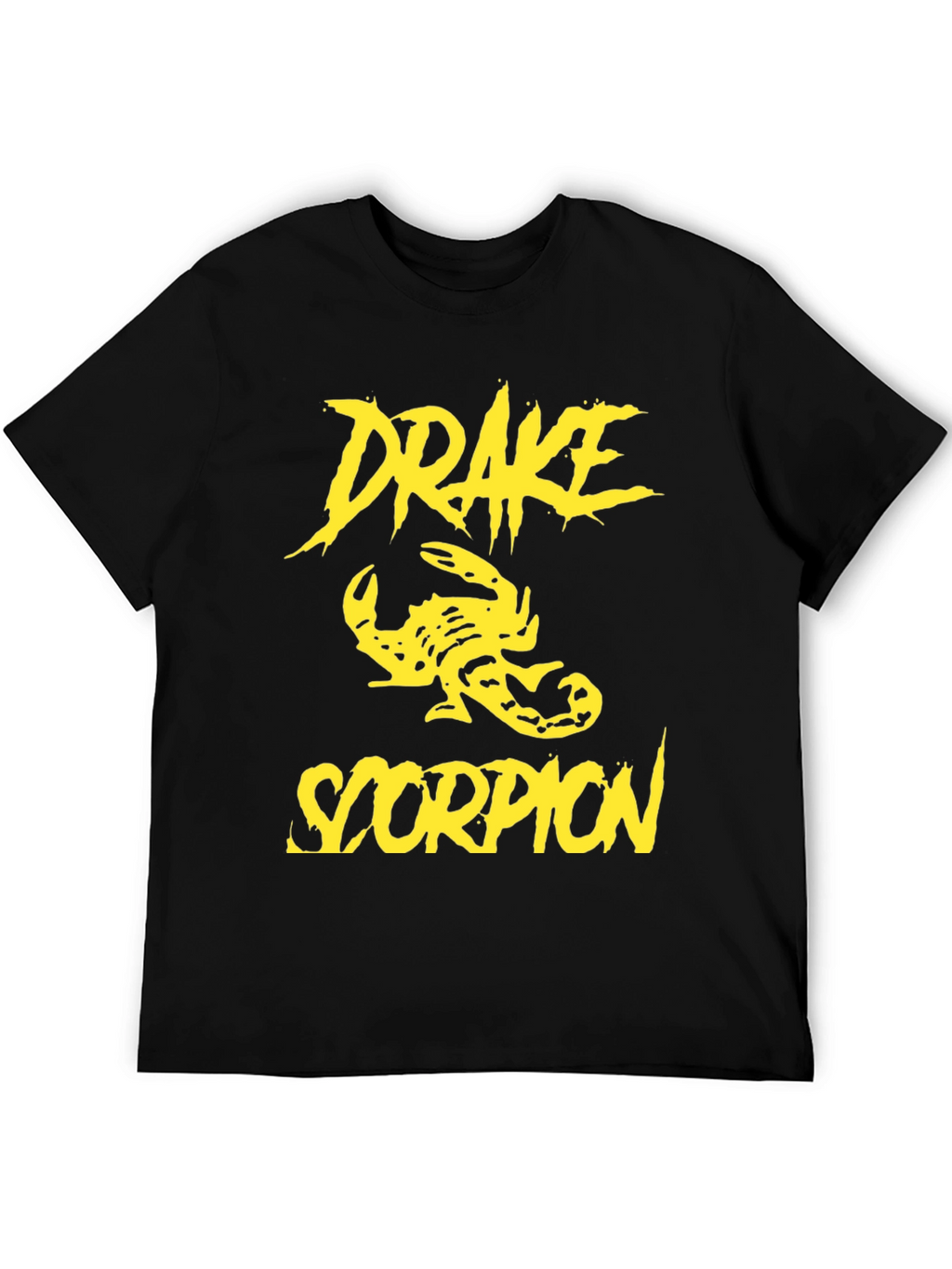Drake Scorpion Graphic T-Shirt Black