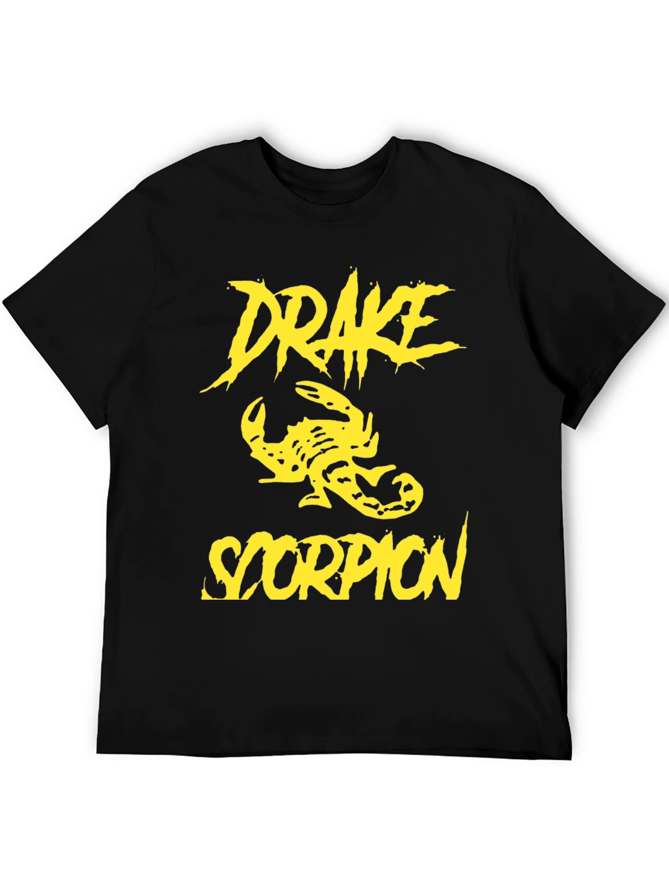 Drake Scorpion Graphic T-Shirt Black