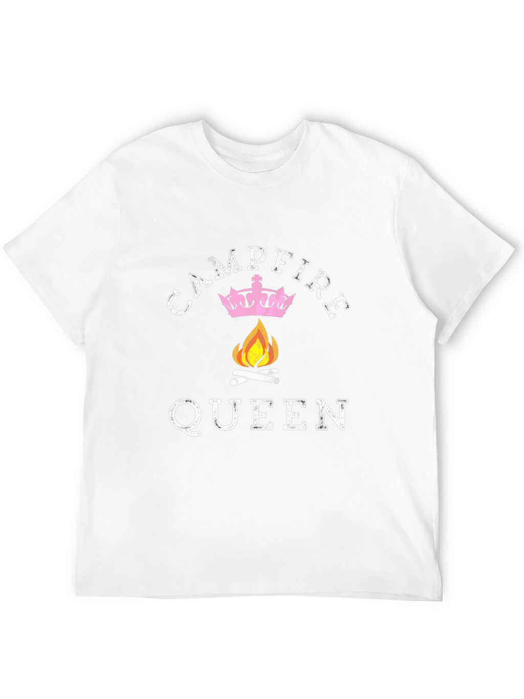 Campfire Queen Graphic T-Shirt - Black