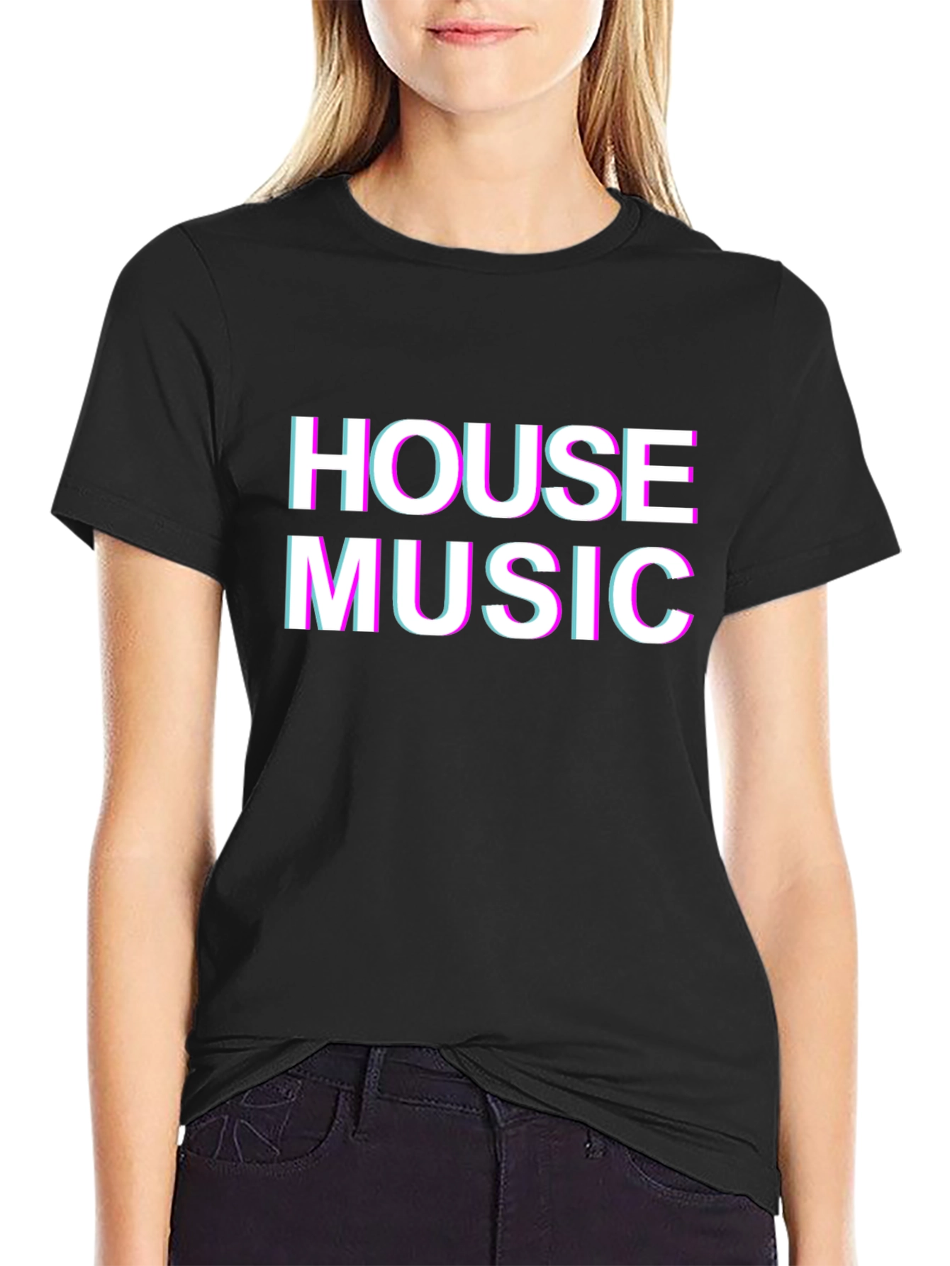 House Music T-Shirt - Retro Style