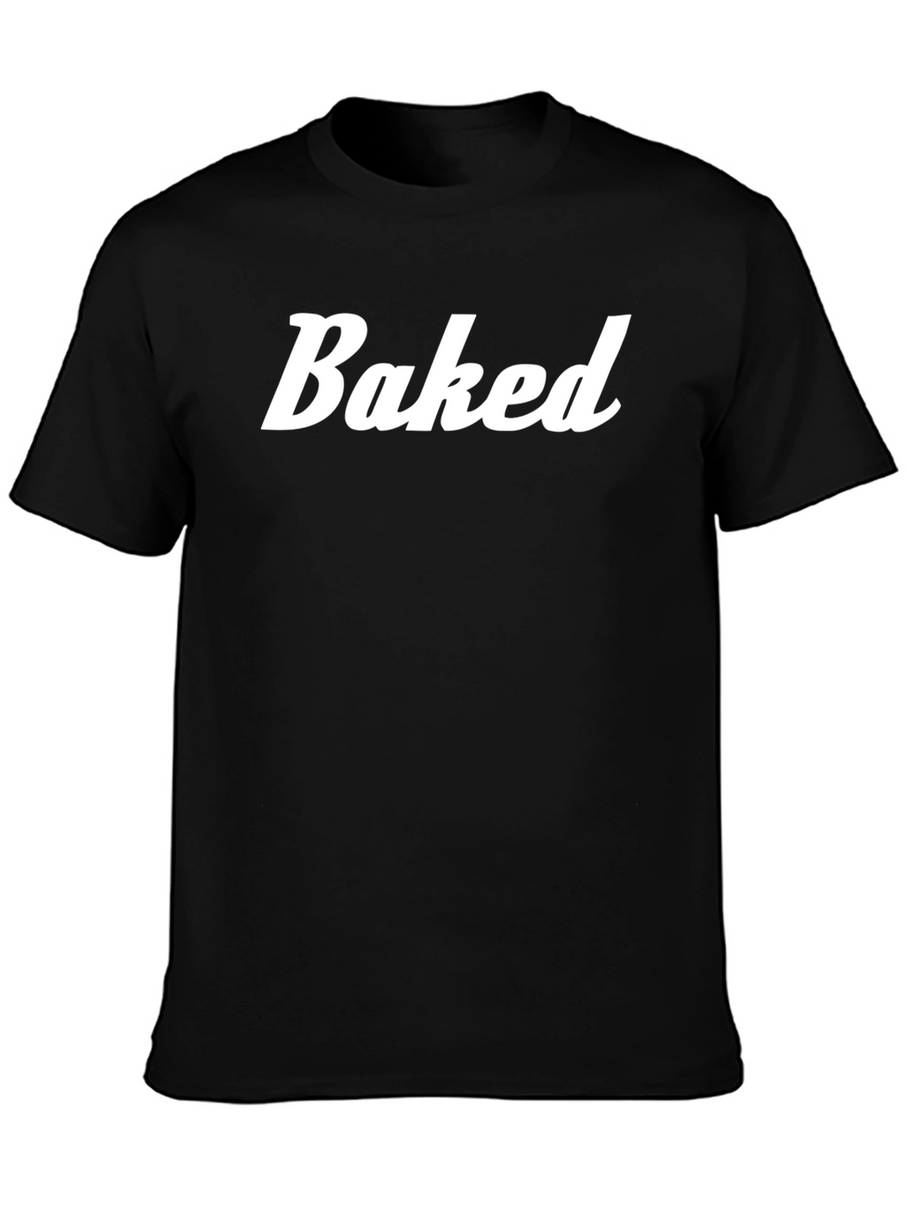 Baked Black T-Shirt - Casual Comfort