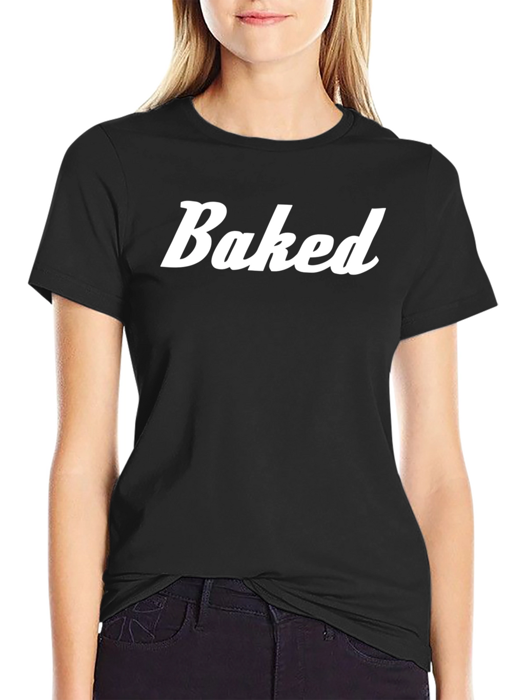 Baked Black T-Shirt - Casual Comfort