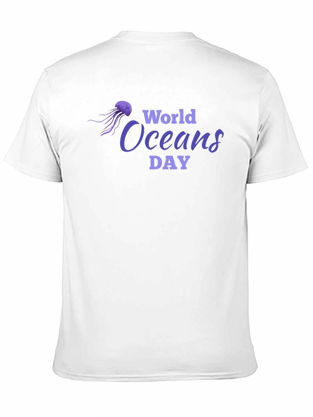 World Oceans Day Black T-Shirt