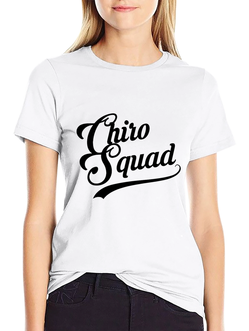 Chiro Squad Black Graphic T-Shirt