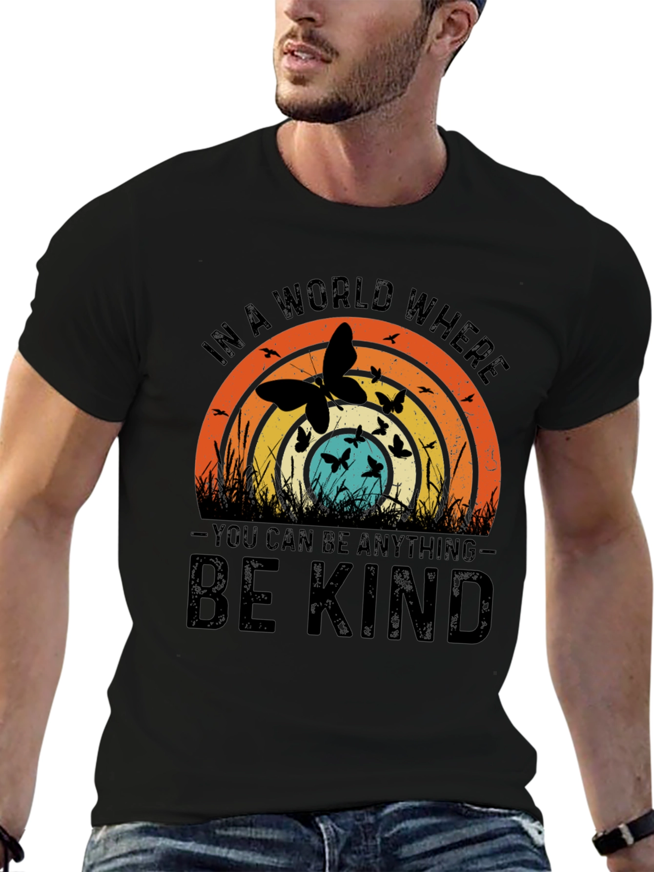 Be Kind Butterfly Graphic Tee