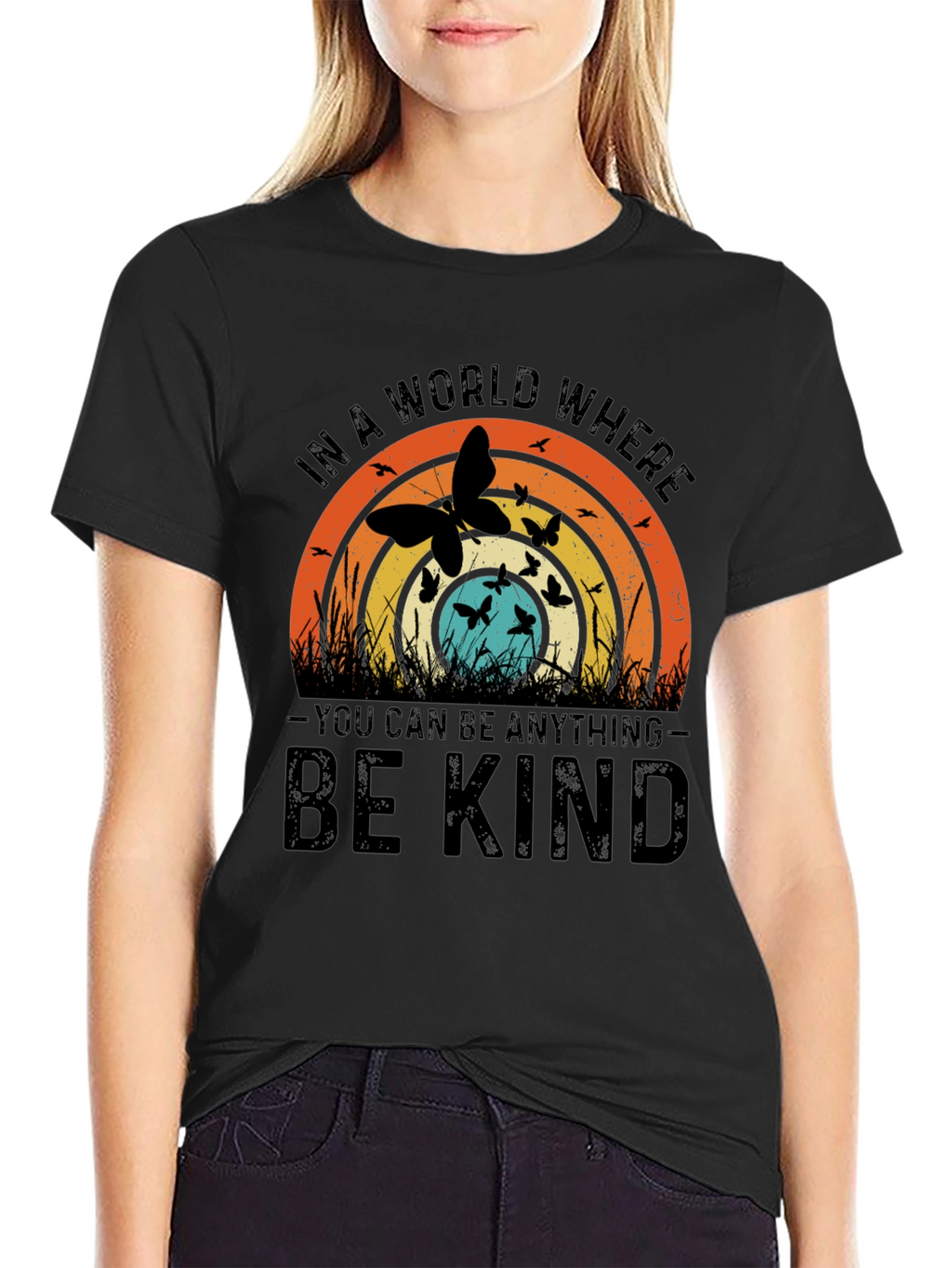 Be Kind Butterfly Graphic Tee