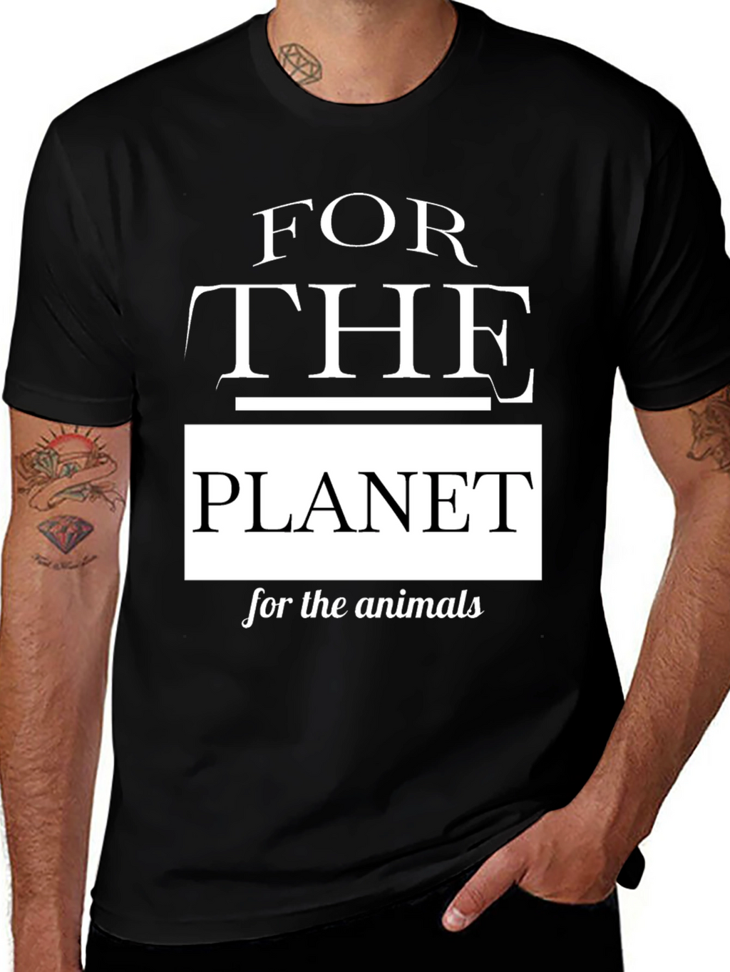 For the Planet T-Shirt - Animal Rights Tee