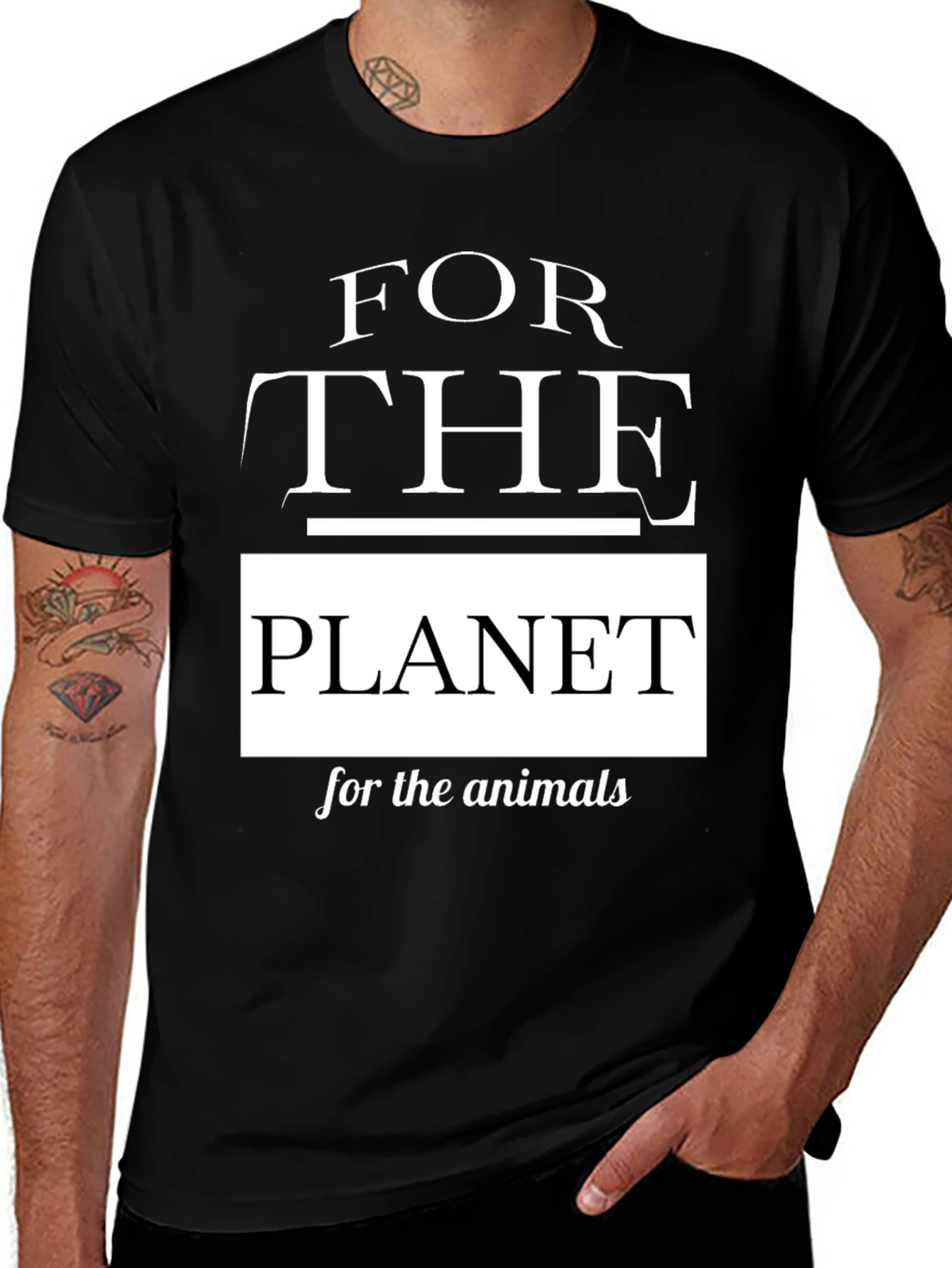 For the Planet T-Shirt - Animal Rights Tee