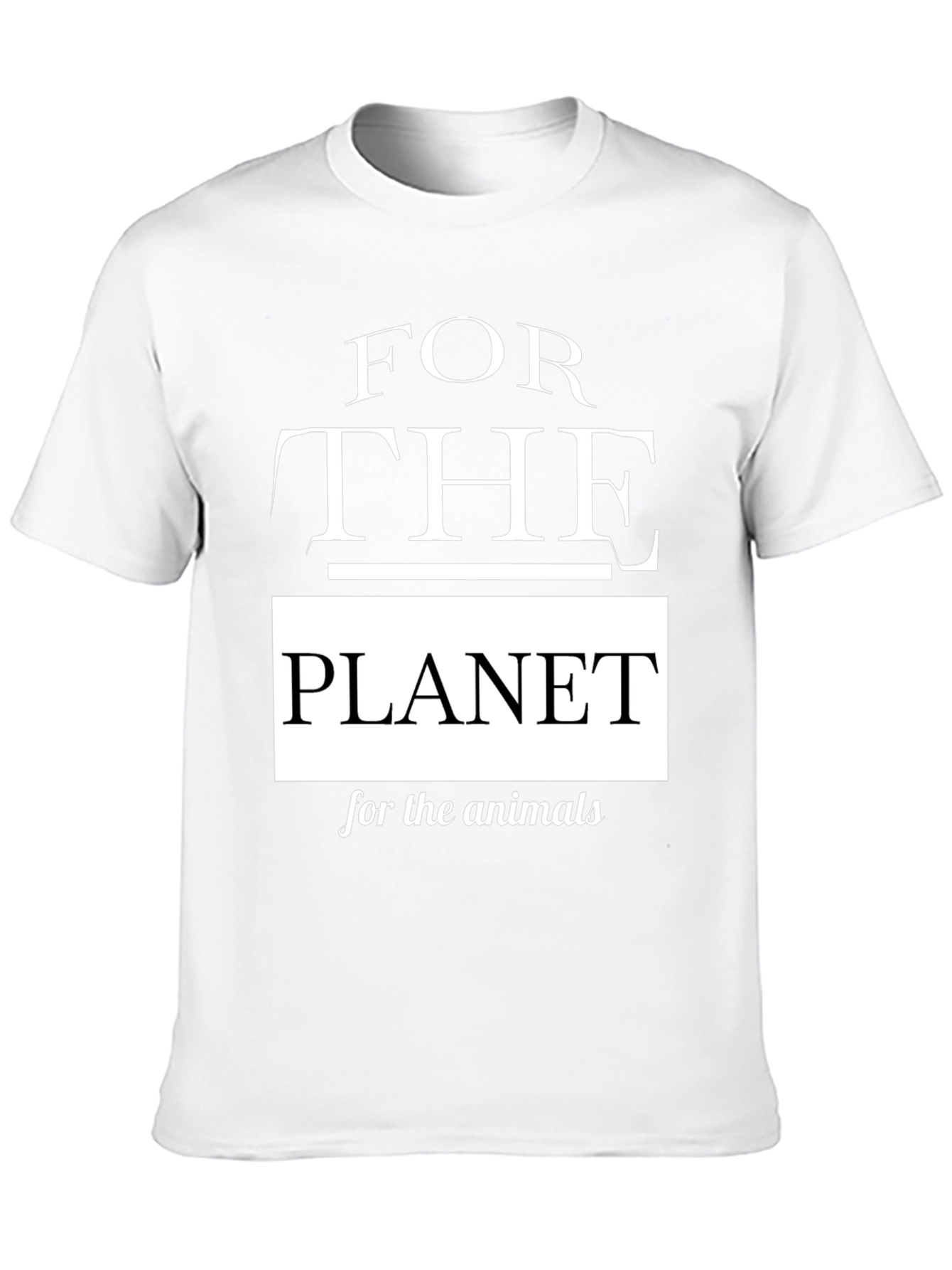 For the Planet T-Shirt - Animal Rights Tee