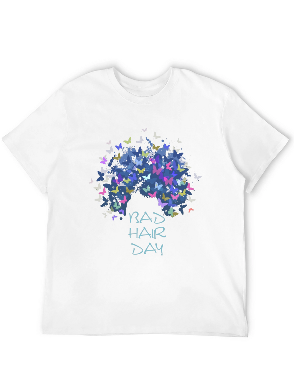 Bad Hair Day Butterfly Graphic Tee