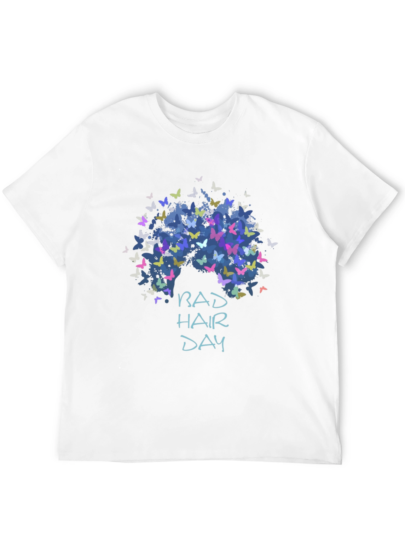 Bad Hair Day Butterfly Graphic Tee