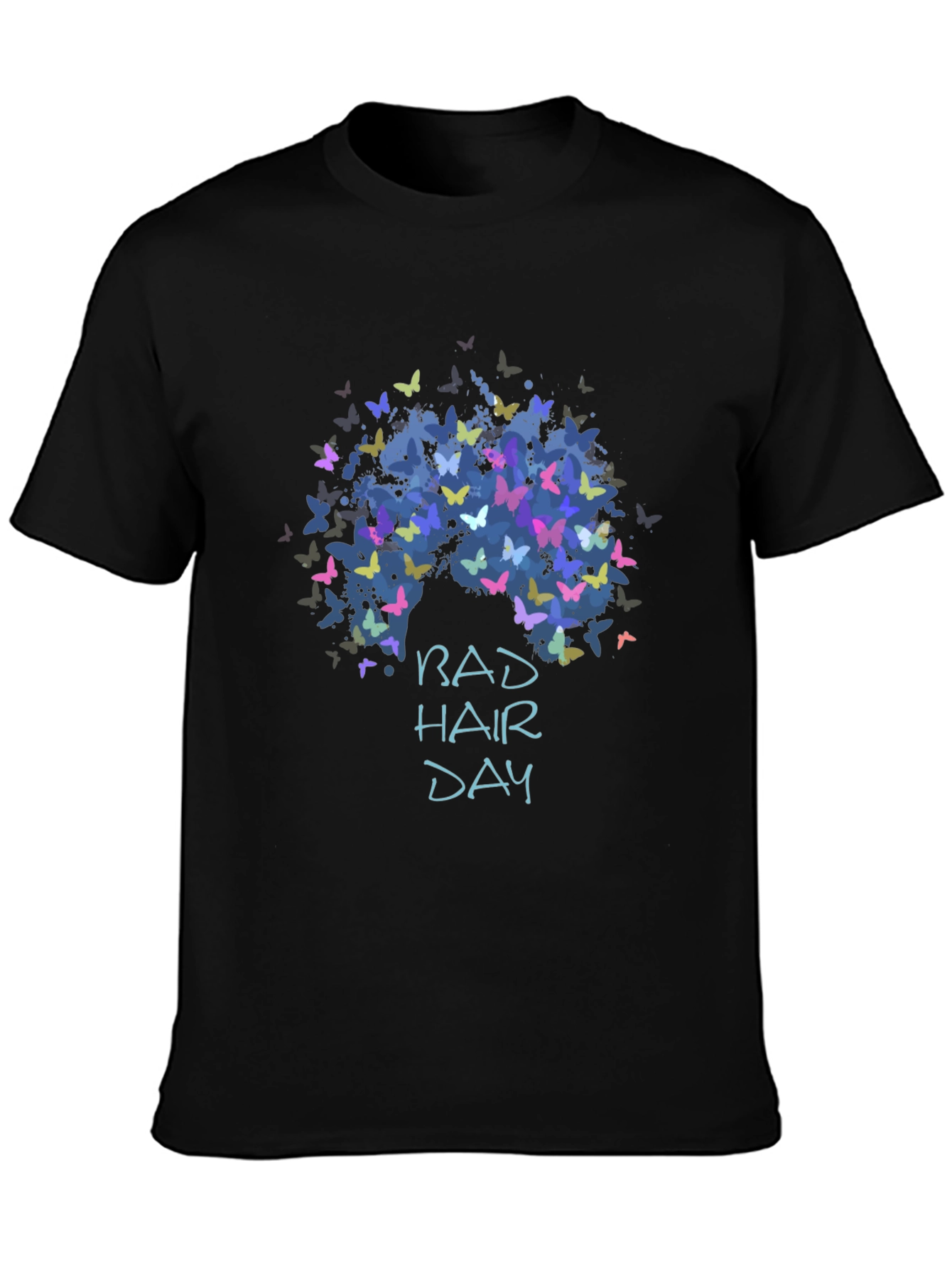 Bad Hair Day Butterfly Graphic Tee
