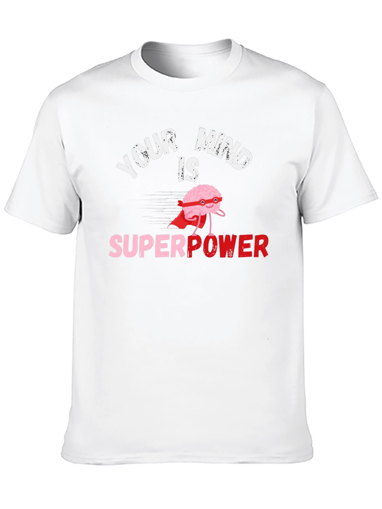 Your Mind is Superpower Black Graphic T-Shirt