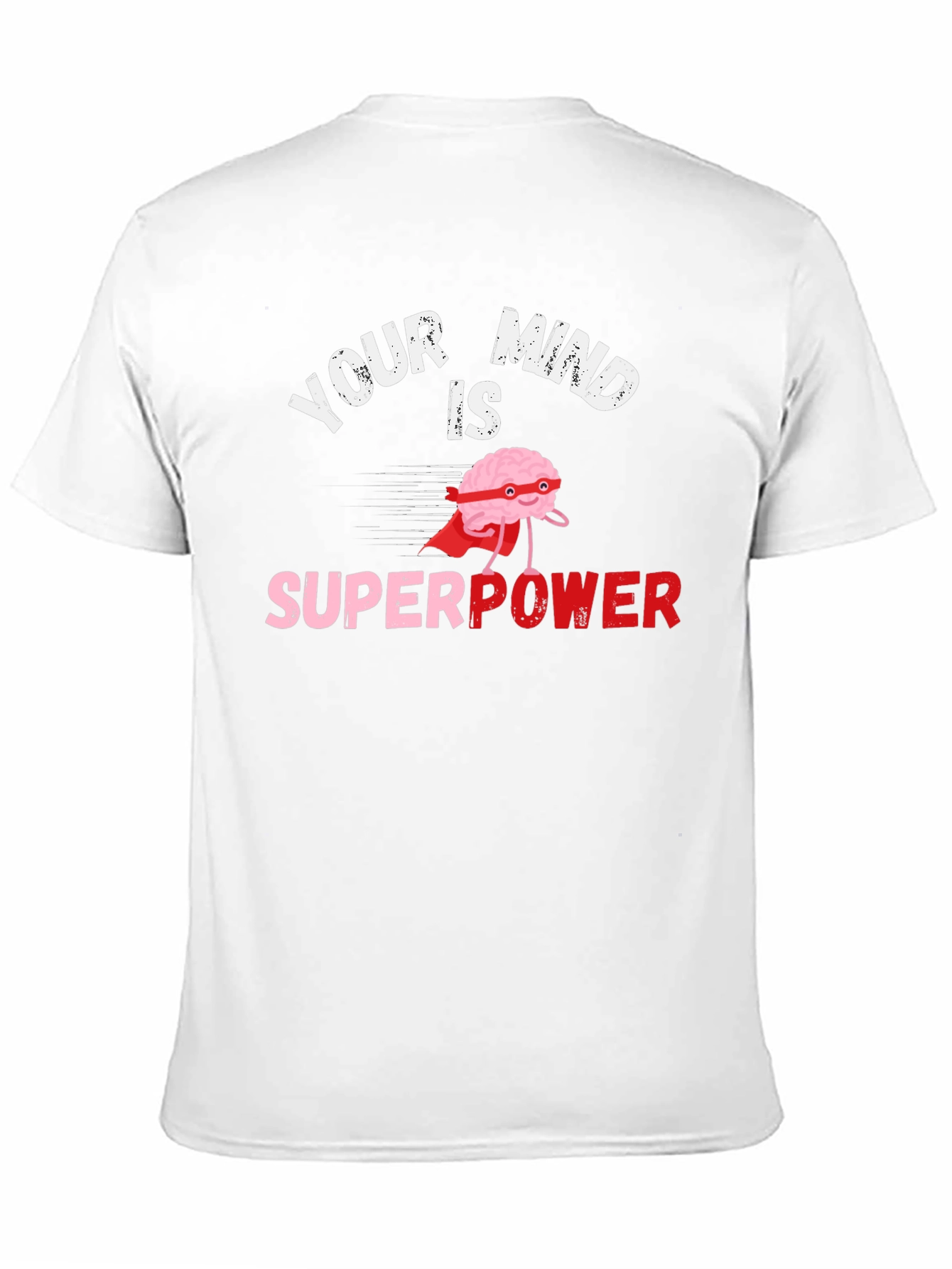 Your Mind is Superpower Black Graphic T-Shirt