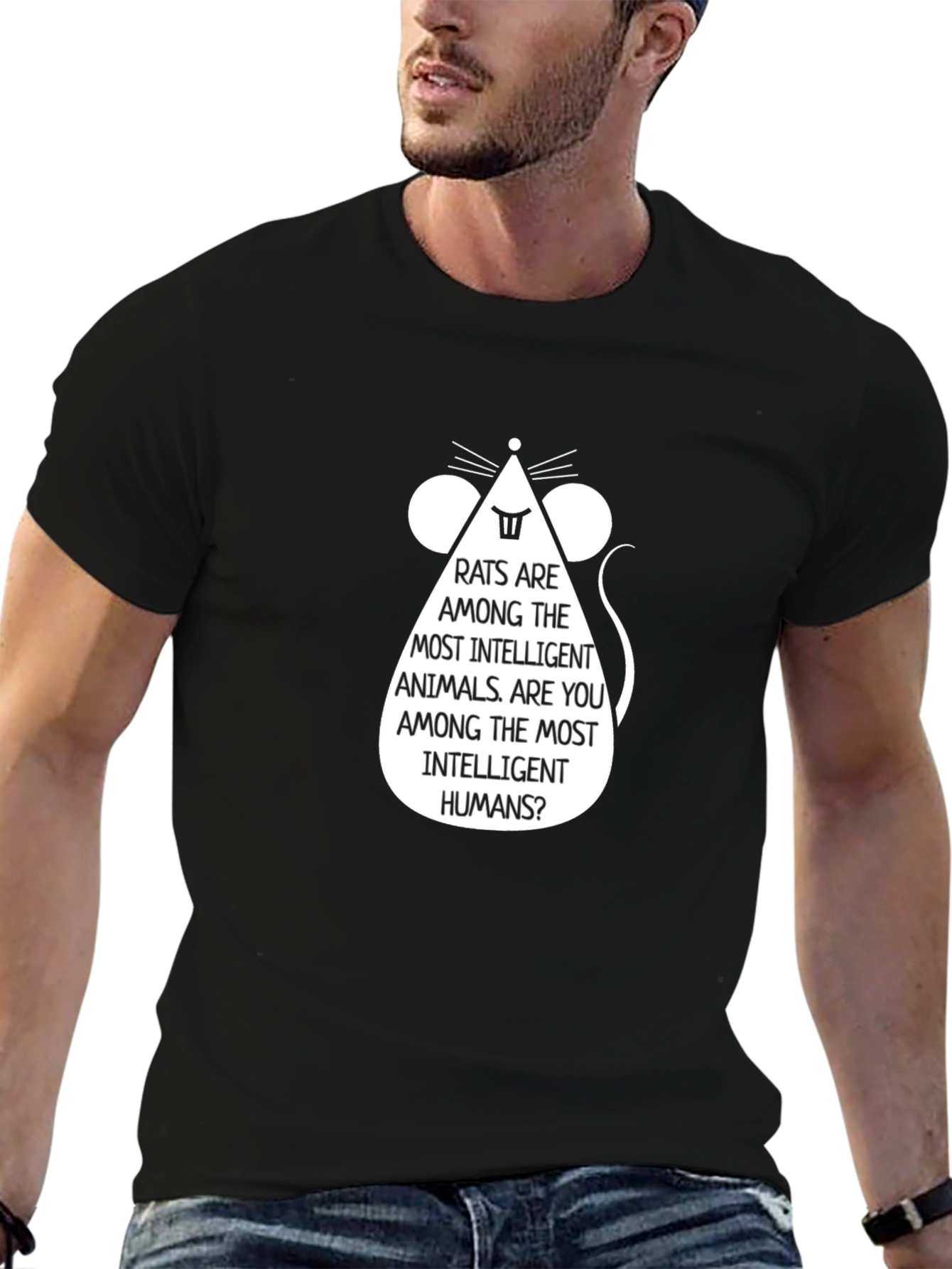 Intelligent Rats Graphic T-Shirt