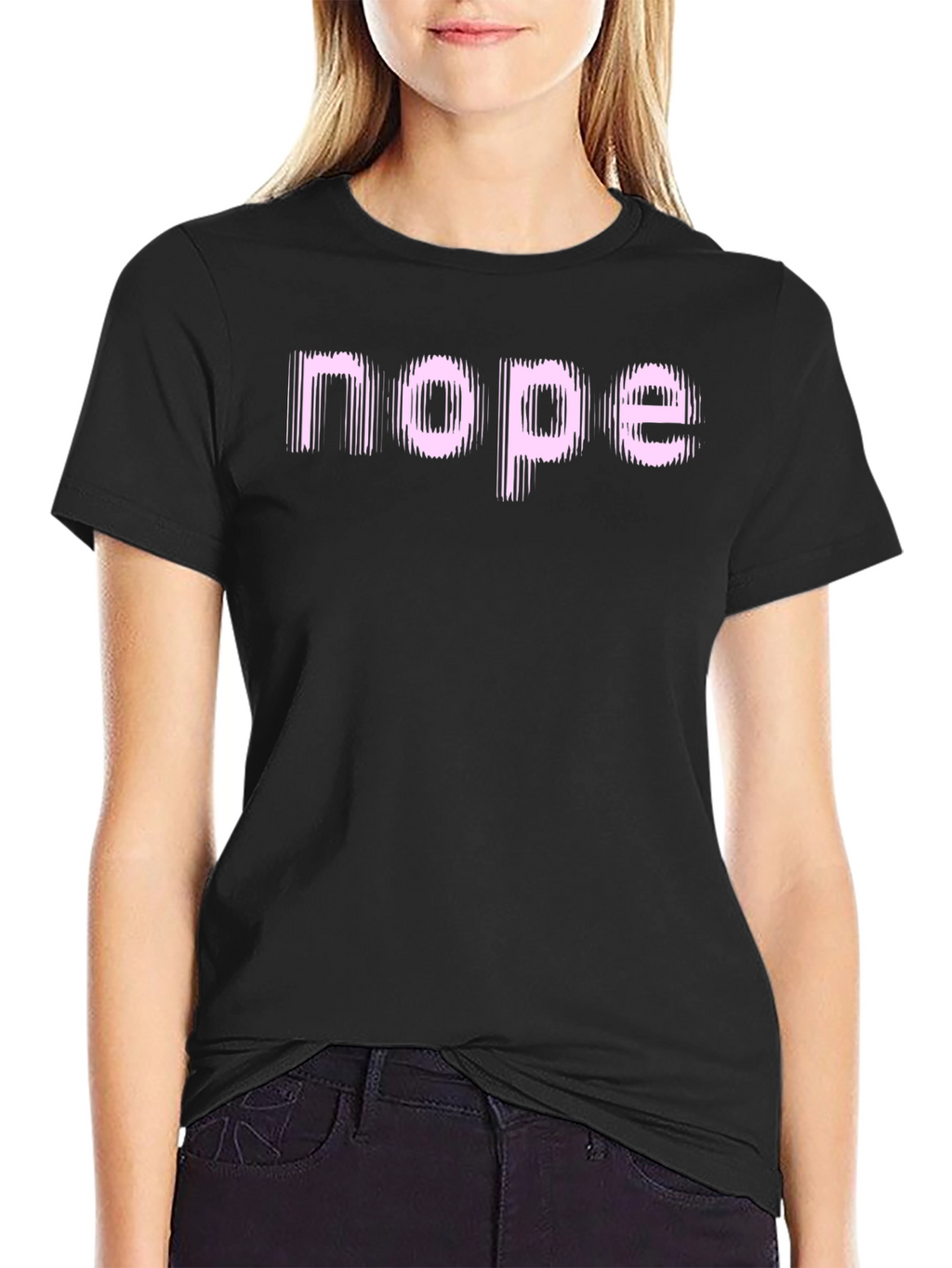 Nope Graphic Tee - Funny Sarcastic T-Shirt