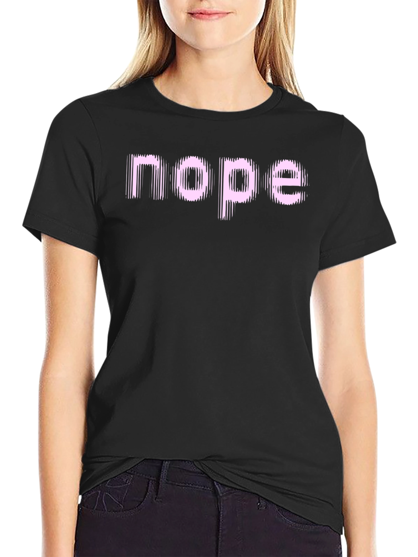 Nope Graphic Tee - Funny Sarcastic T-Shirt