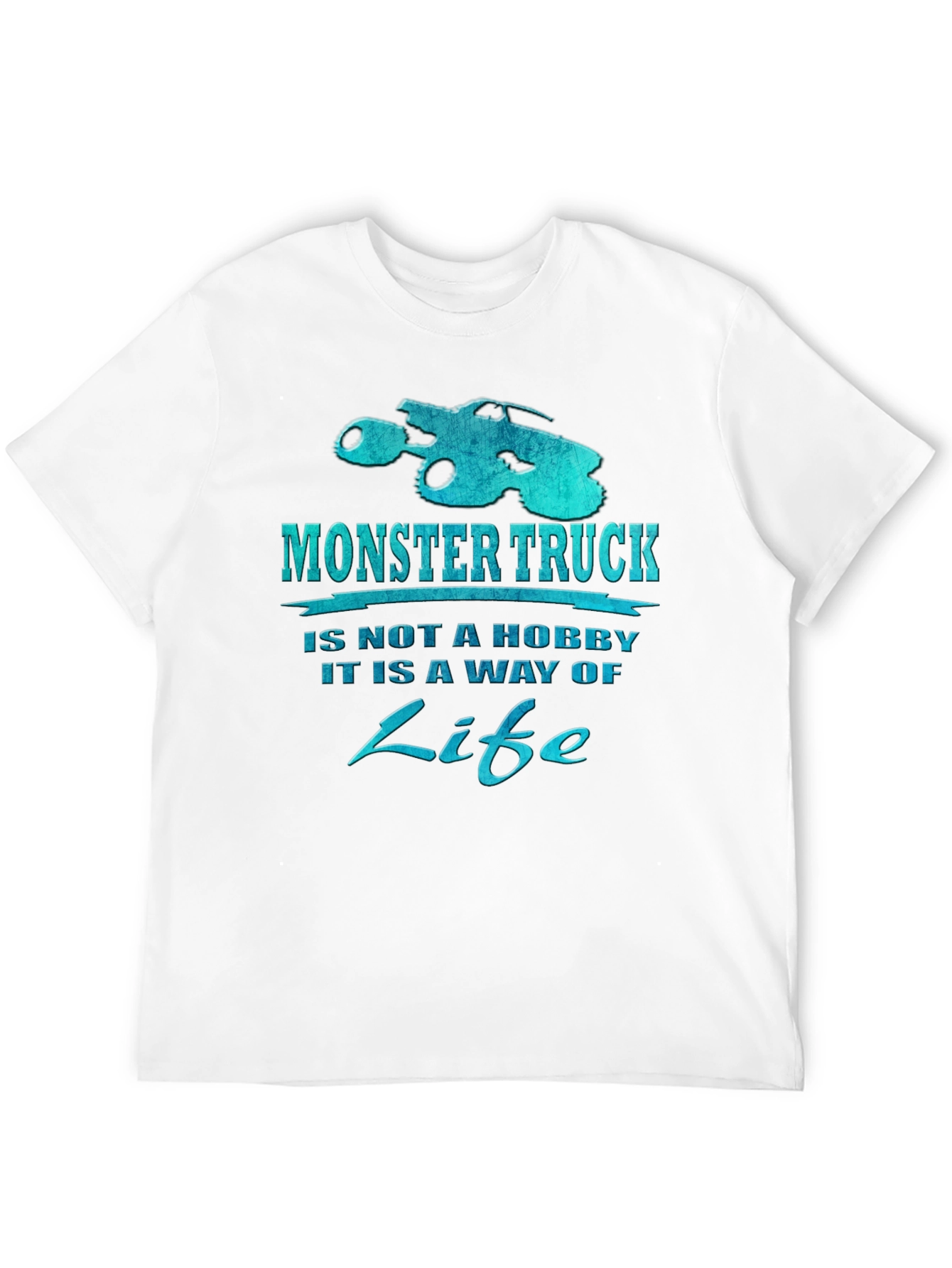 Monster Truck is a Way of Life Black T-Shirt