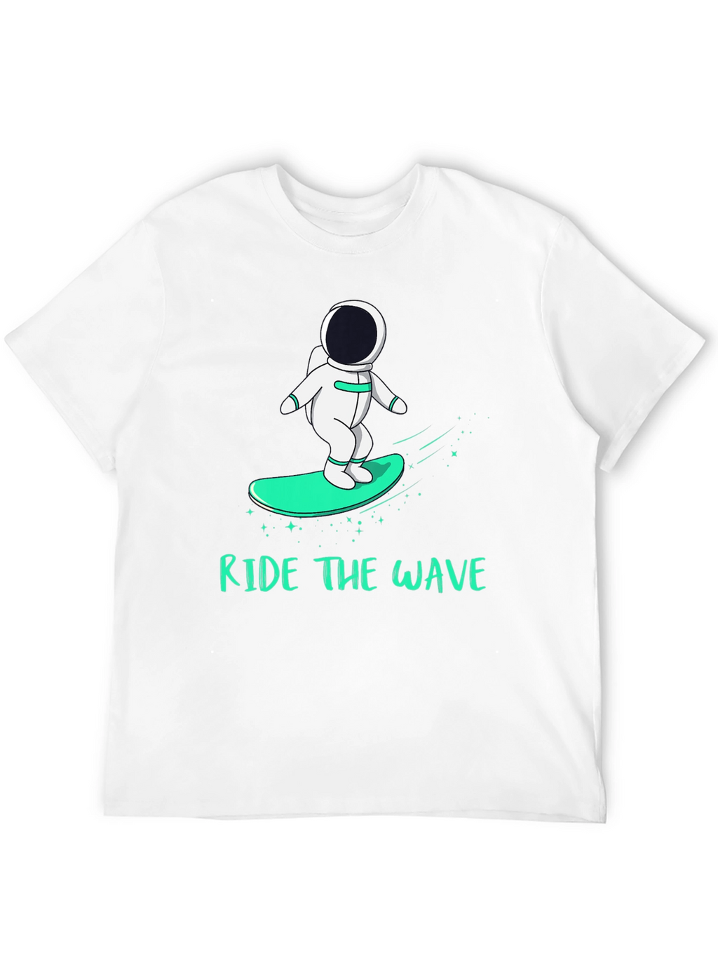 Ride the Wave Astronaut T-Shirt