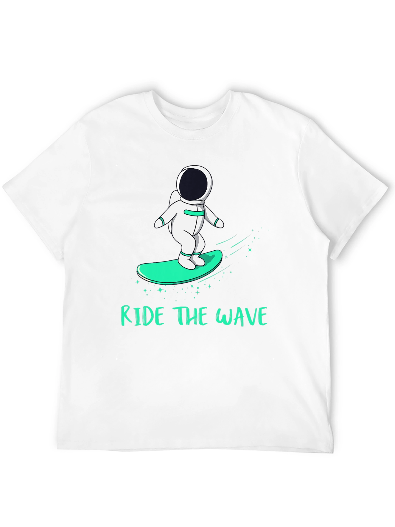 Ride the Wave Astronaut T-Shirt