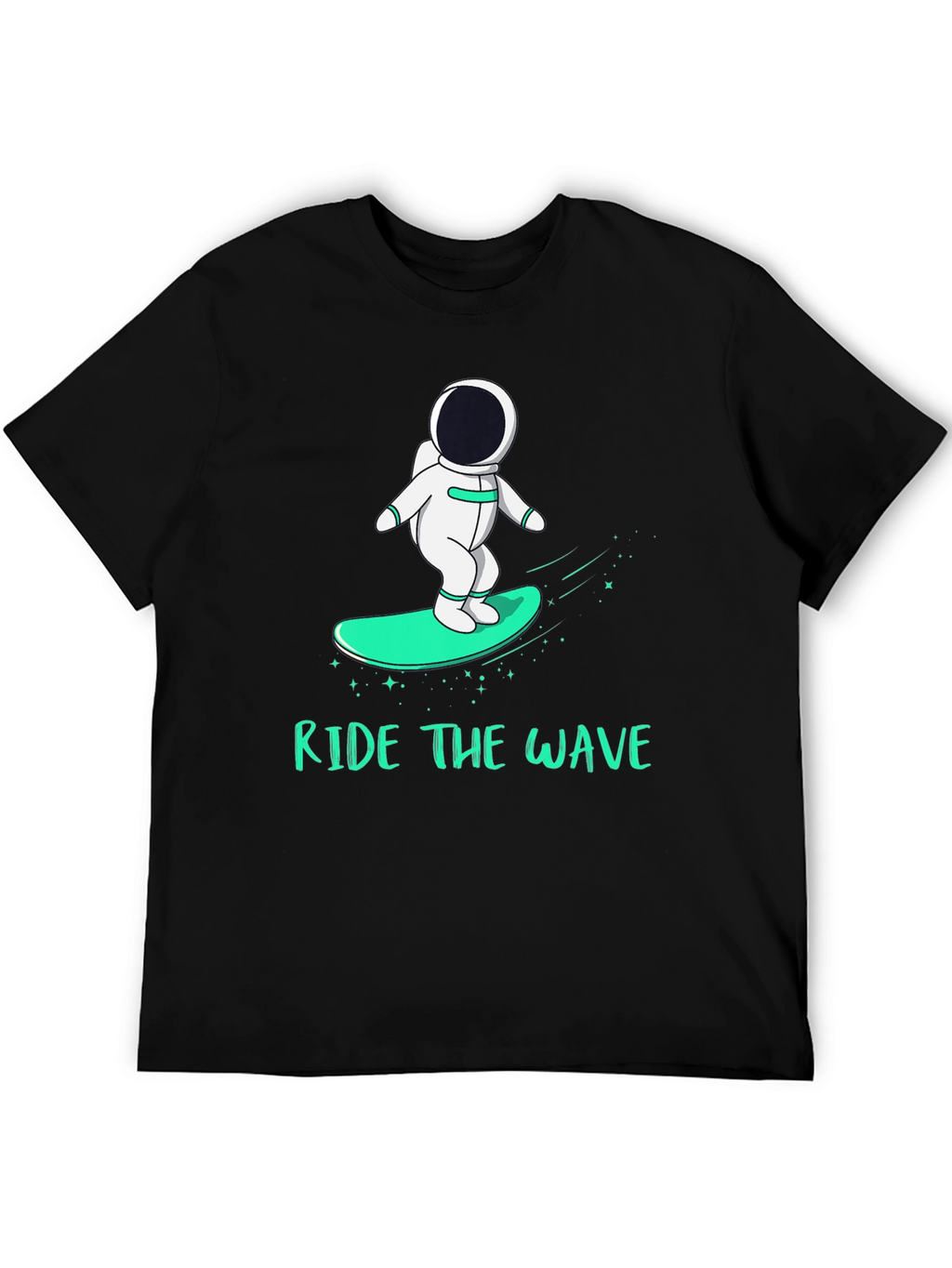 Ride the Wave Astronaut T-Shirt