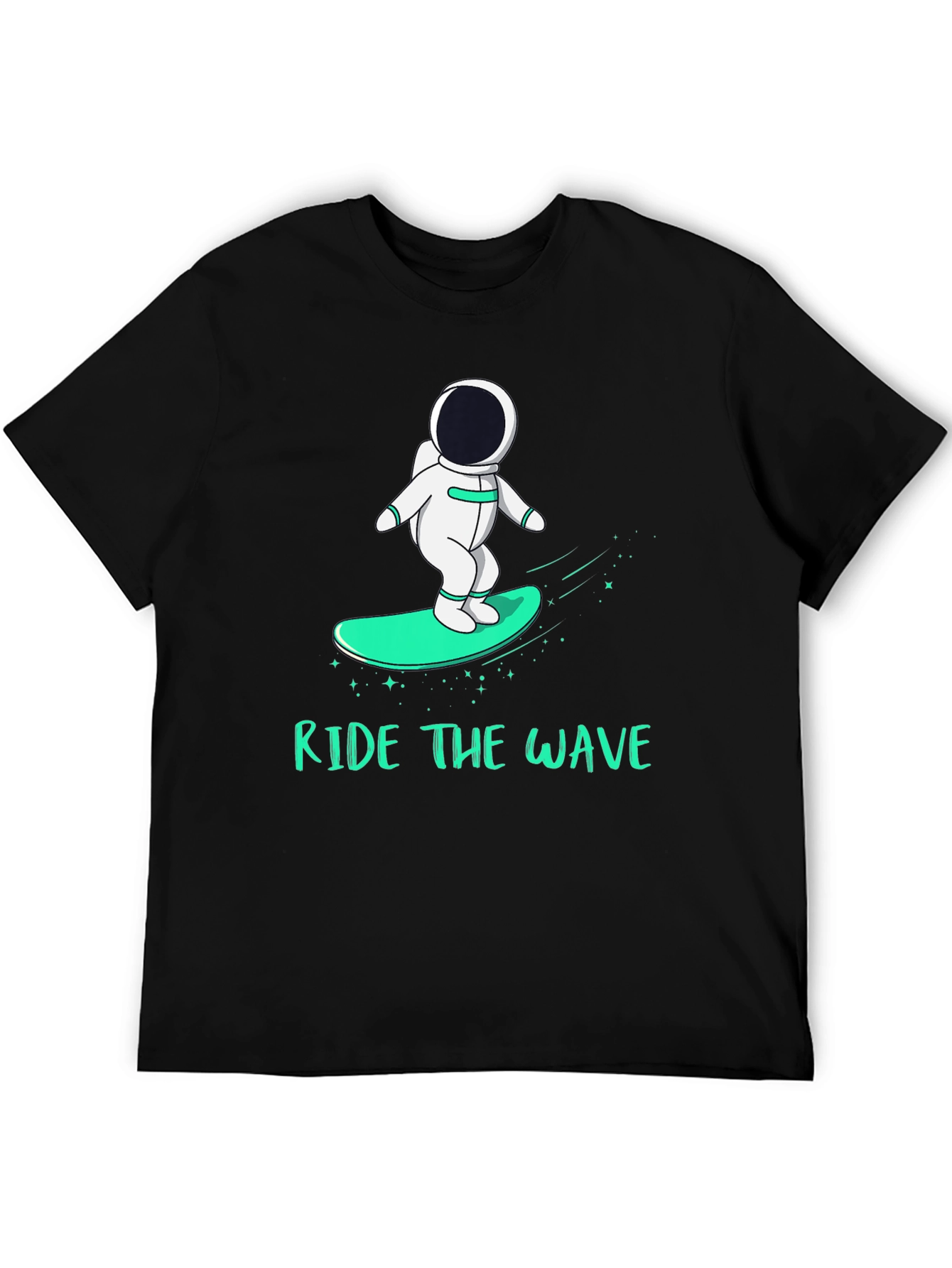 Ride the Wave Astronaut T-Shirt