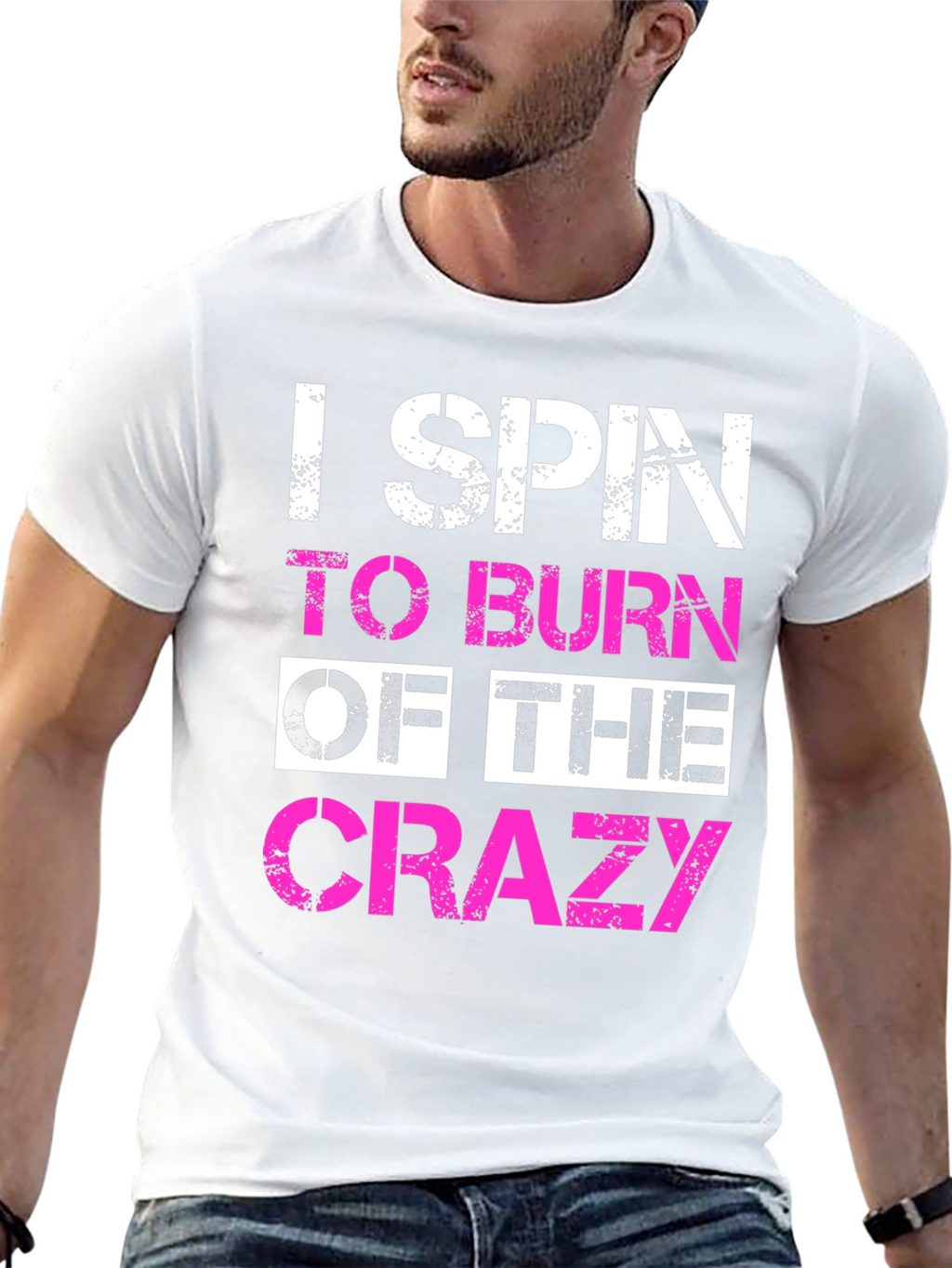I Spin to Burn Off The Crazy T-Shirt
