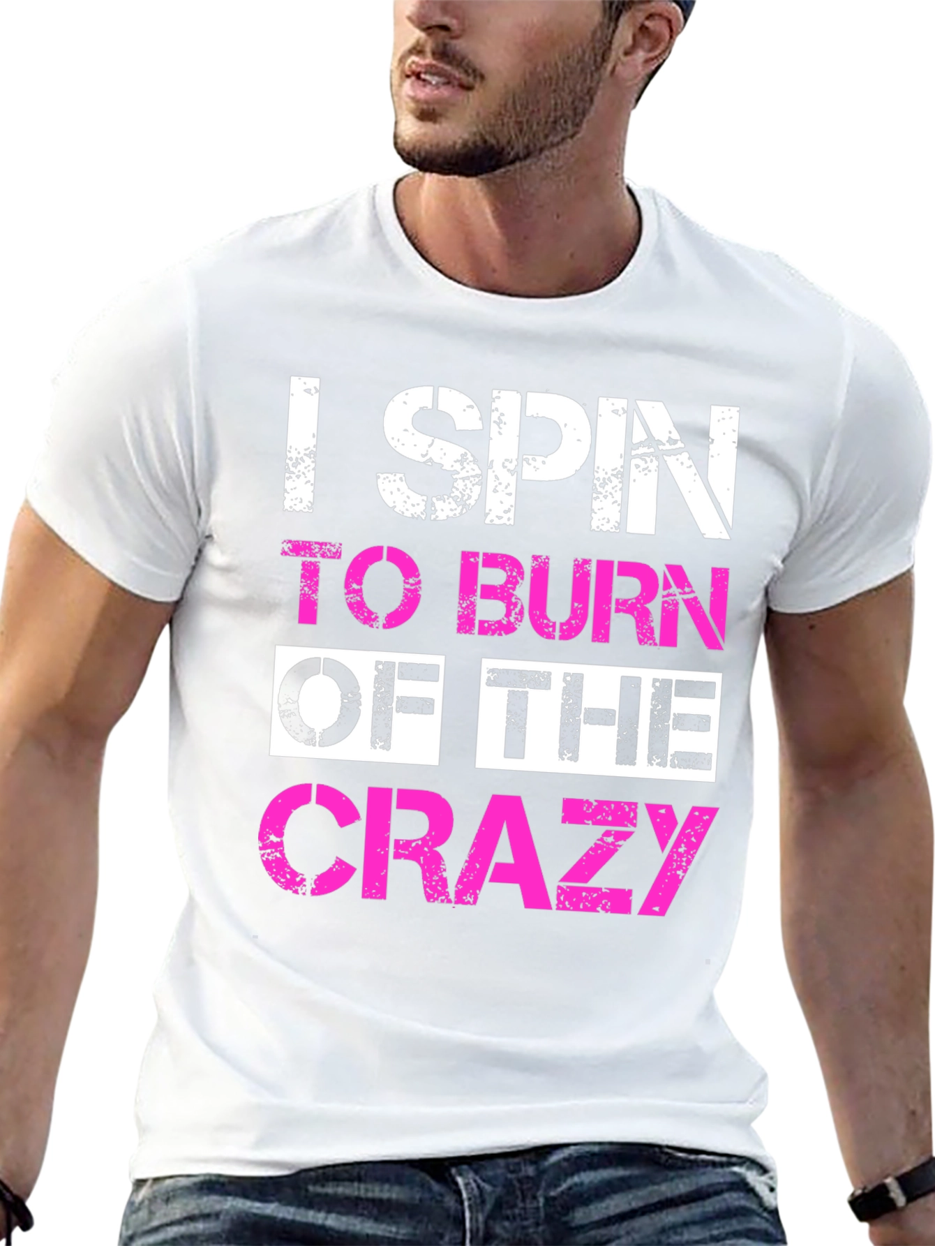 I Spin to Burn Off The Crazy T-Shirt