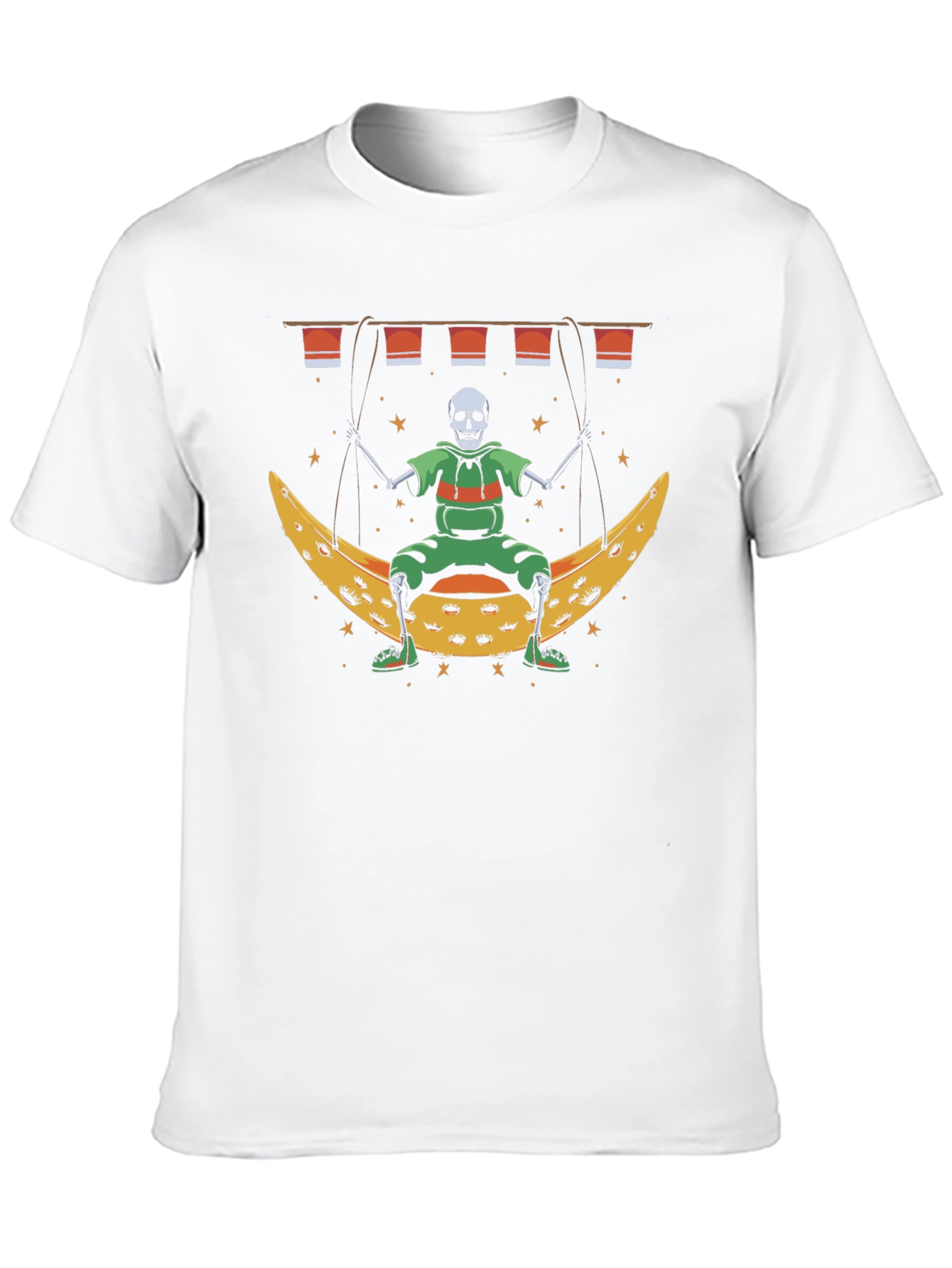 Skeleton on Moon T-Shirt