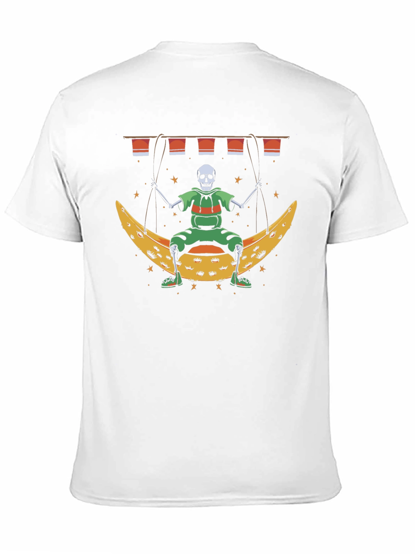 Skeleton on Moon T-Shirt