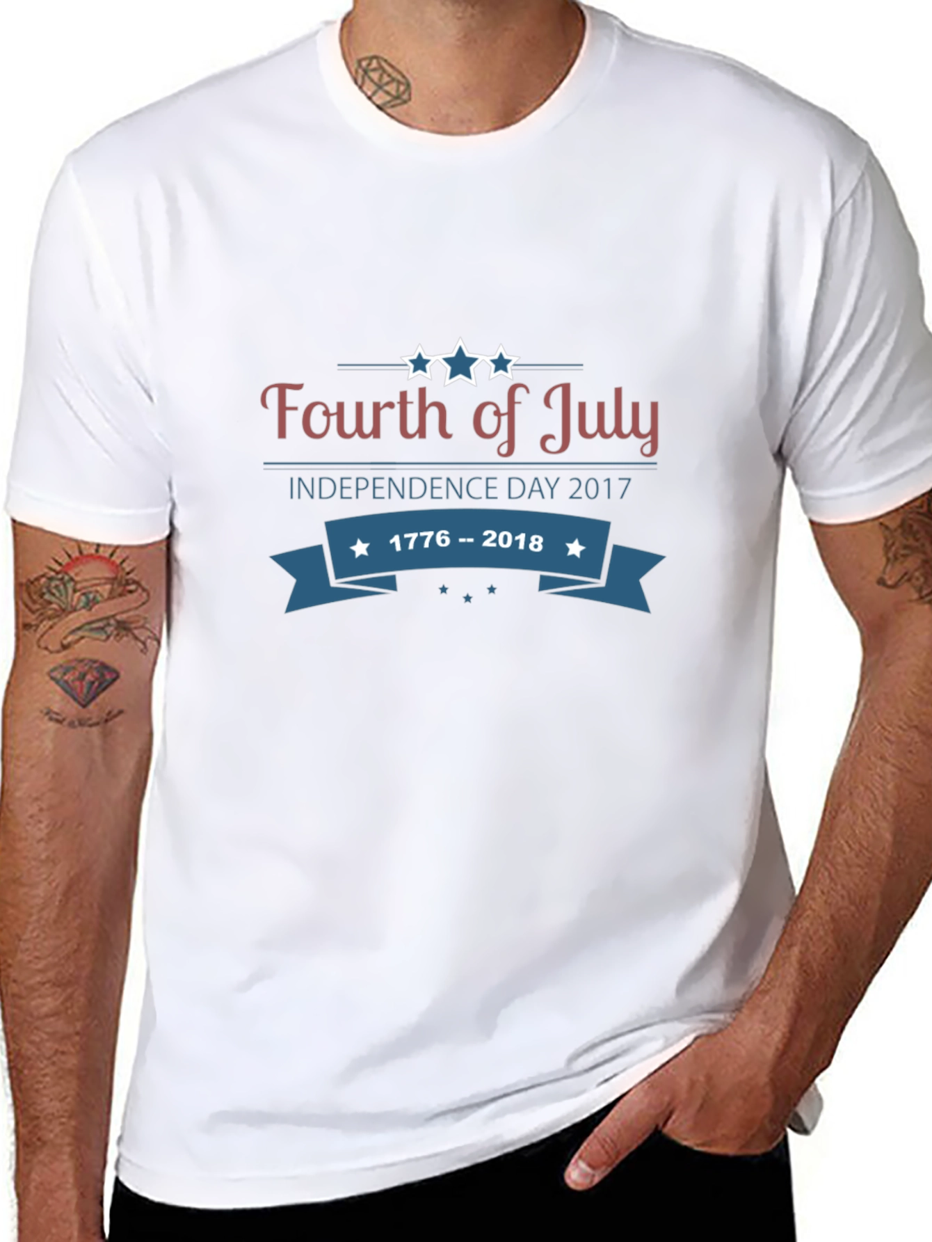 Fourth of July Independence Day 2017 T-Shirt