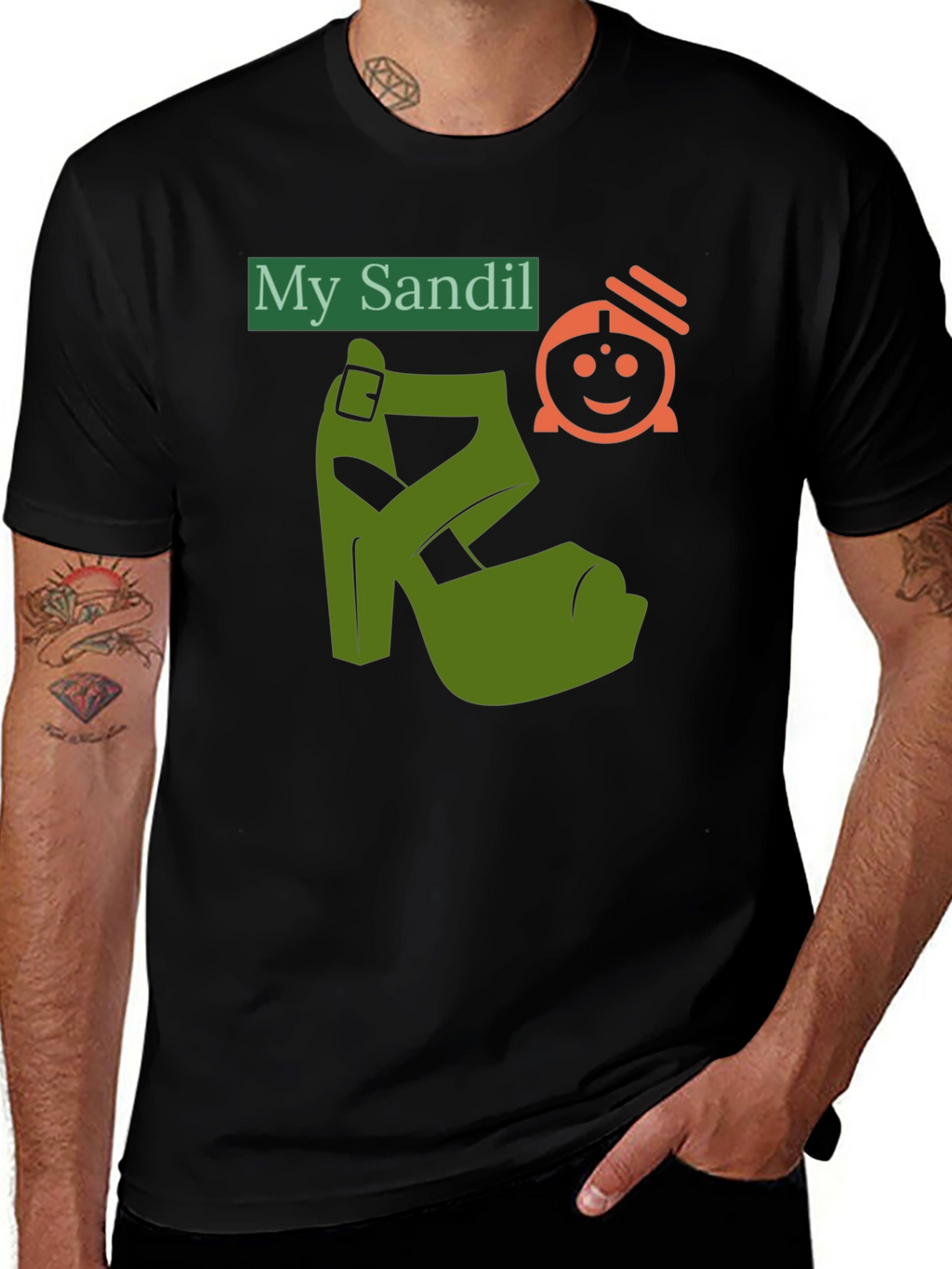Novelty T-Shirt: My Sandil Graphic Tee