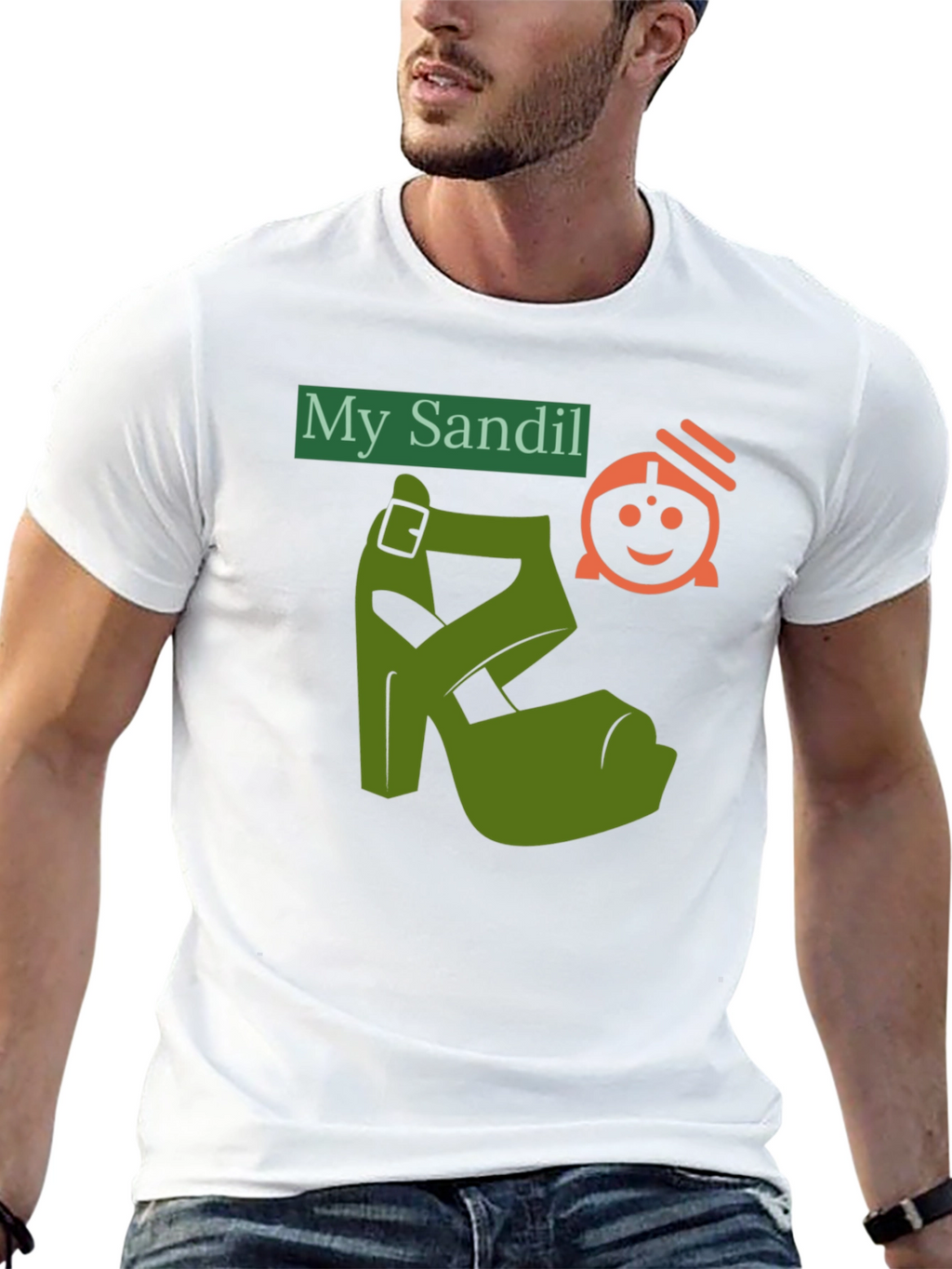 Novelty T-Shirt: My Sandil Graphic Tee