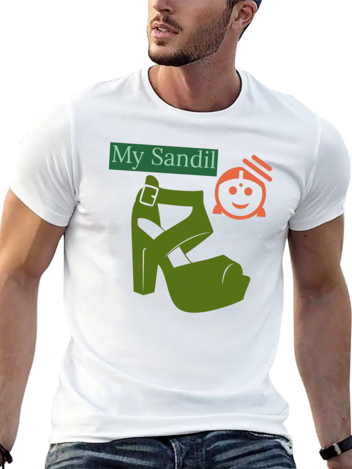 Novelty T-Shirt: My Sandil Graphic Tee