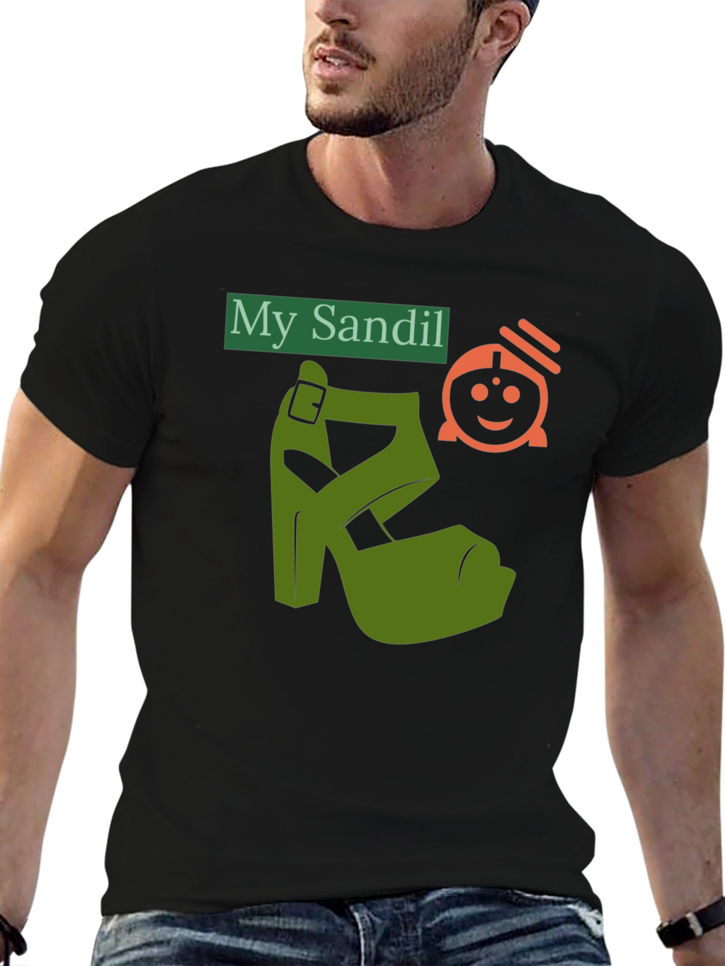 Novelty T-Shirt: My Sandil Graphic Tee