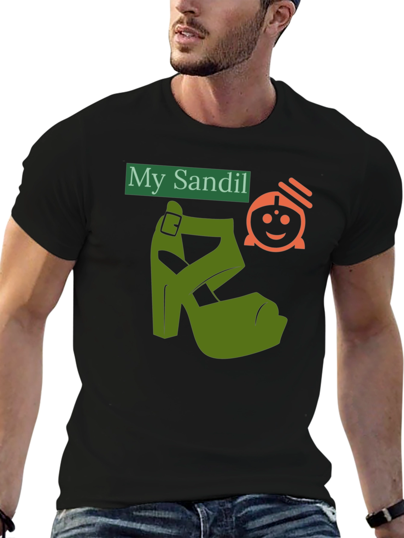 Novelty T-Shirt: My Sandil Graphic Tee