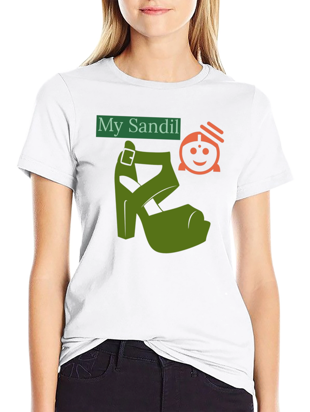 Novelty T-Shirt: My Sandil Graphic Tee