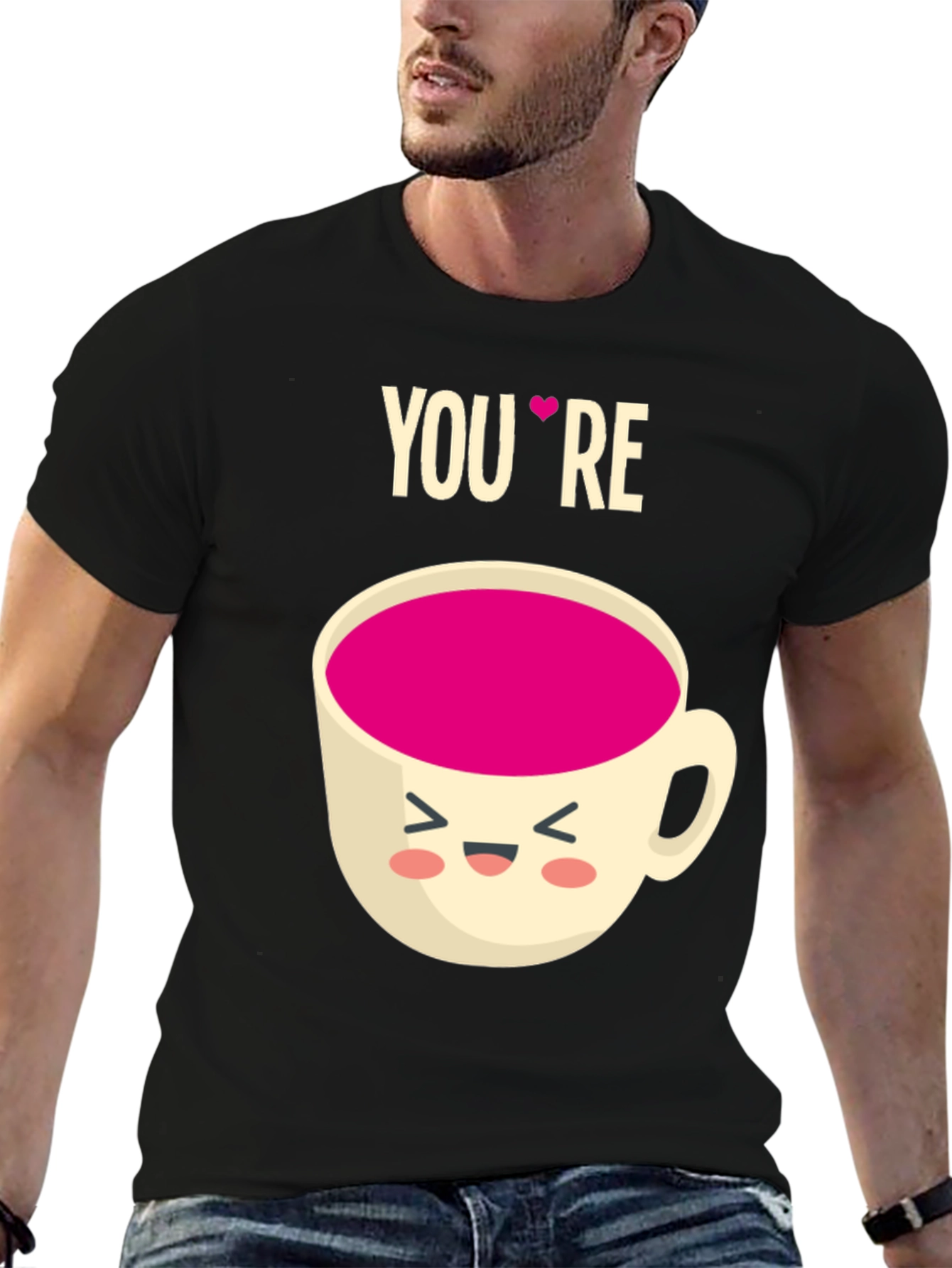 Youre My Cup of Tea Graphic Tee - Black